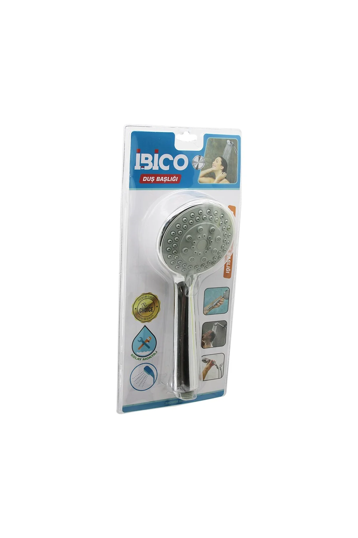 ORTA BOY YUVARLAK - BOMBELİ =9.7CM DUŞ BAŞLIK KADEMELİ VAKUMLU KROM GÖVDE - GRİ ZEMİNSAP:14.5CM (474