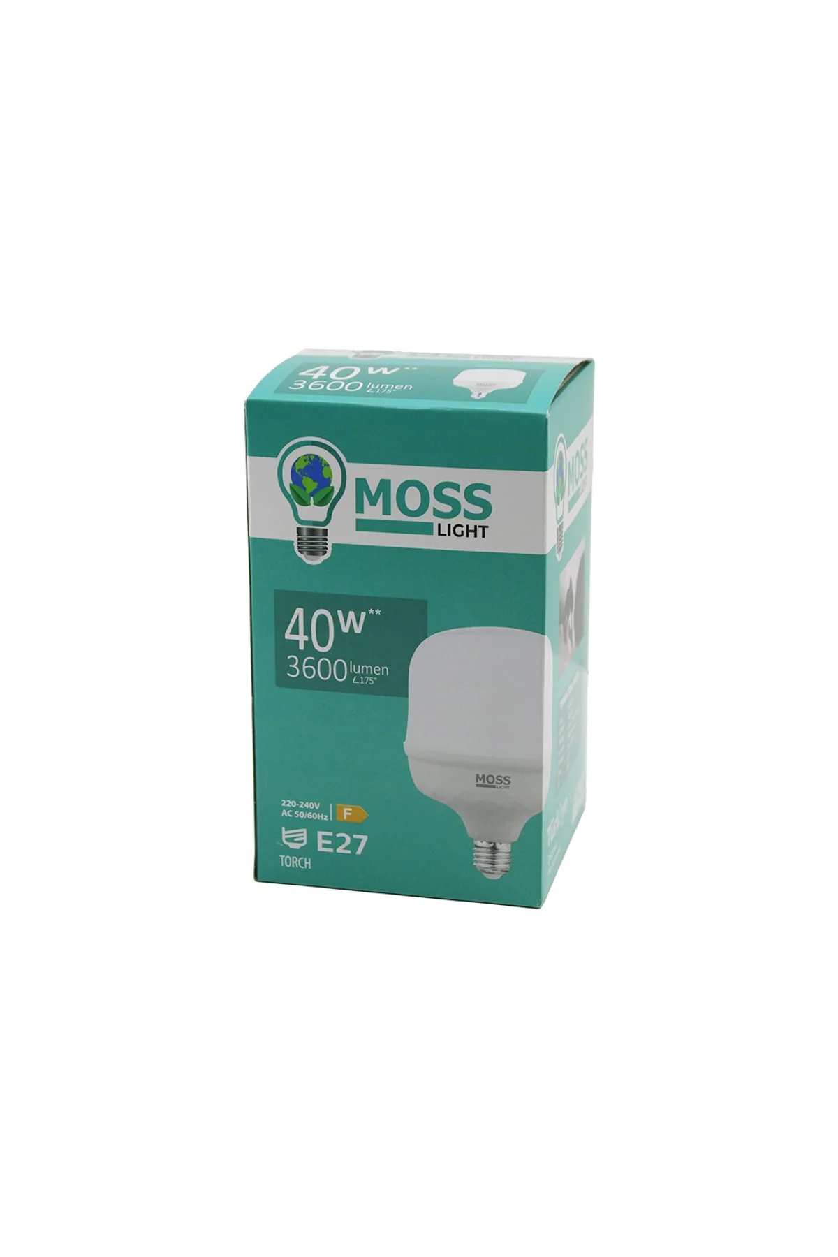 40W TORCH LED AMPUL PLASTİK E27 3600LUMEN L175° 5000 SAAT ÖMÜR IP20 185-265V AC MS-3098 (4741)