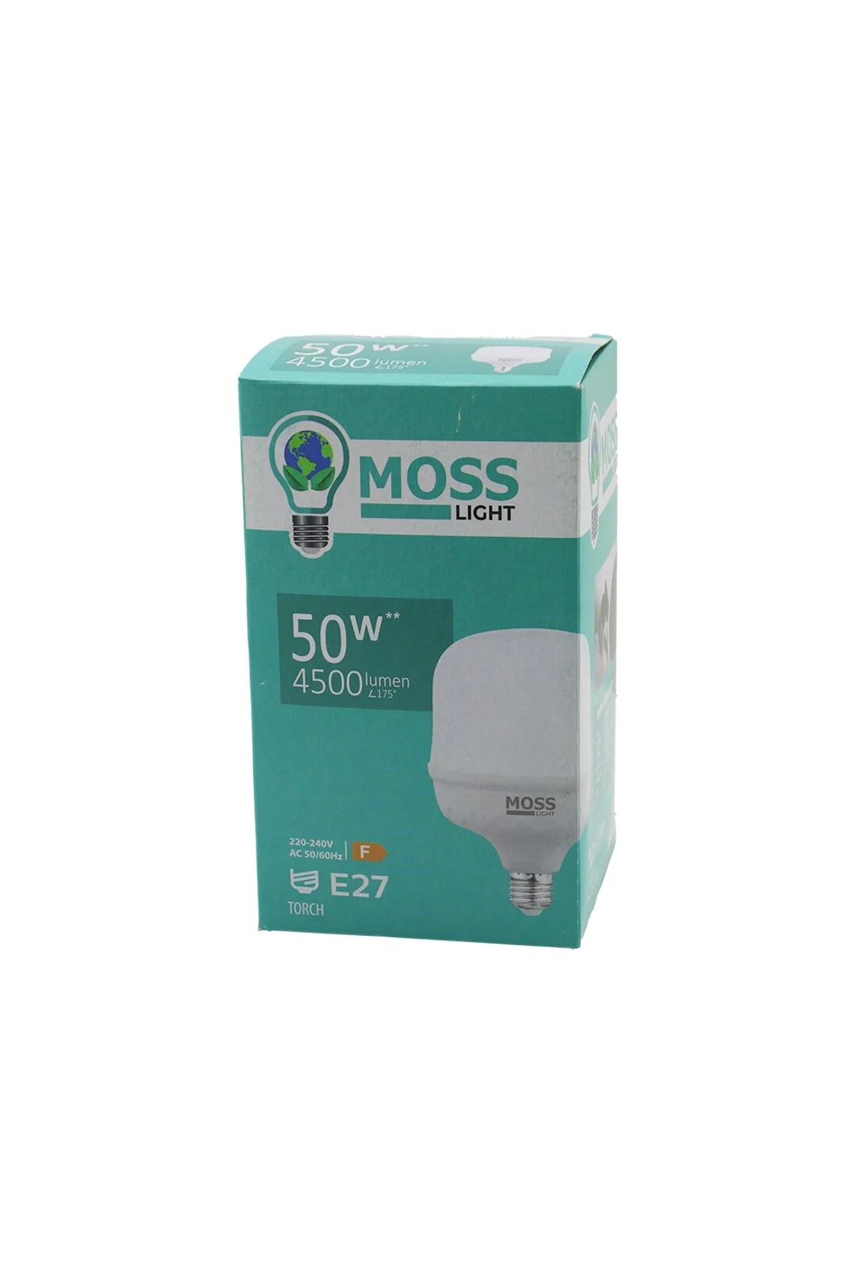 50W TORCH LED AMPUL PLASTİK E27 4500LUMEN L175° 5000 SAAT ÖMÜR IP20 185-265V AC MS-3099 (4741)