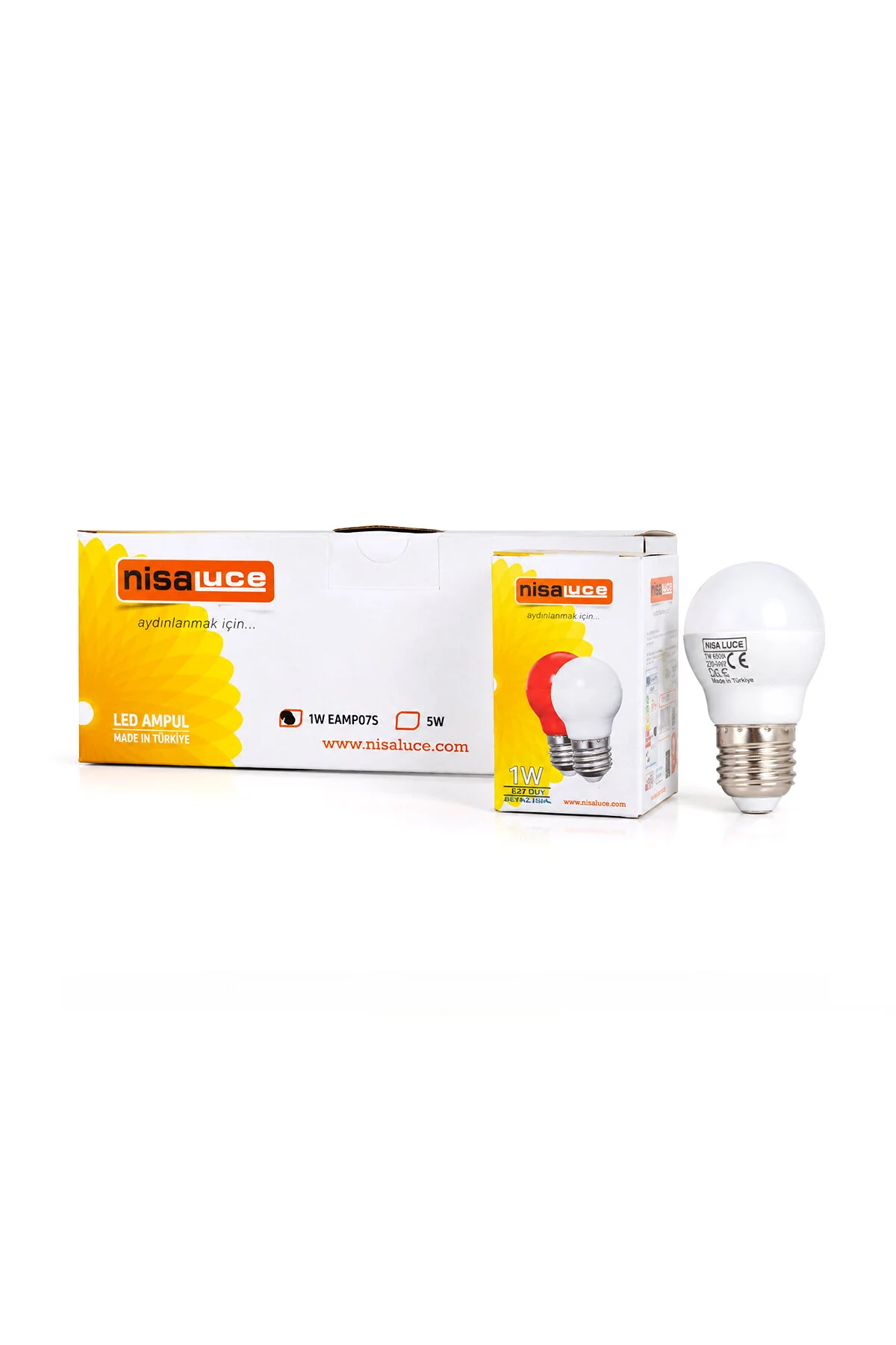 10 ADET 1W E27 BEYAZ YUVARLAK GECE LAMBASI LED AMPUL (4741) - Just Cheap Store Görsel 2