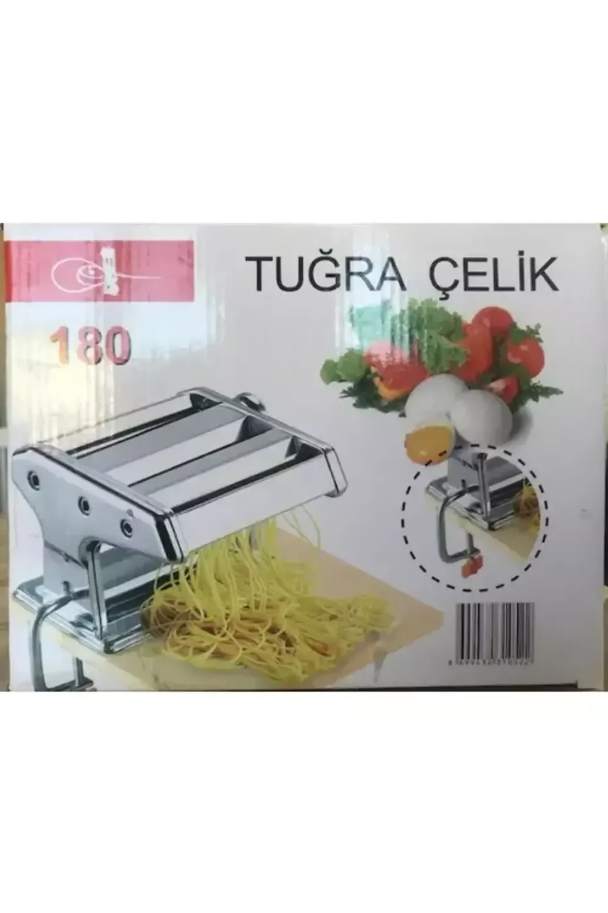 Tuğra Çelik Yerli Erişte Makinesi 180 MM (4741) - Just Cheap Store Görsel 3