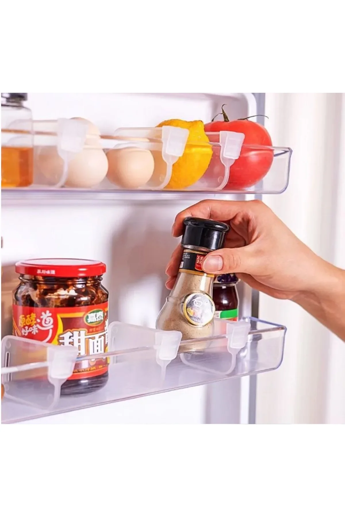 Çok Amaçlı Buzdolabı Raf Ayırıcı 10 Adet (4741) - Just Cheap Store Görsel 2