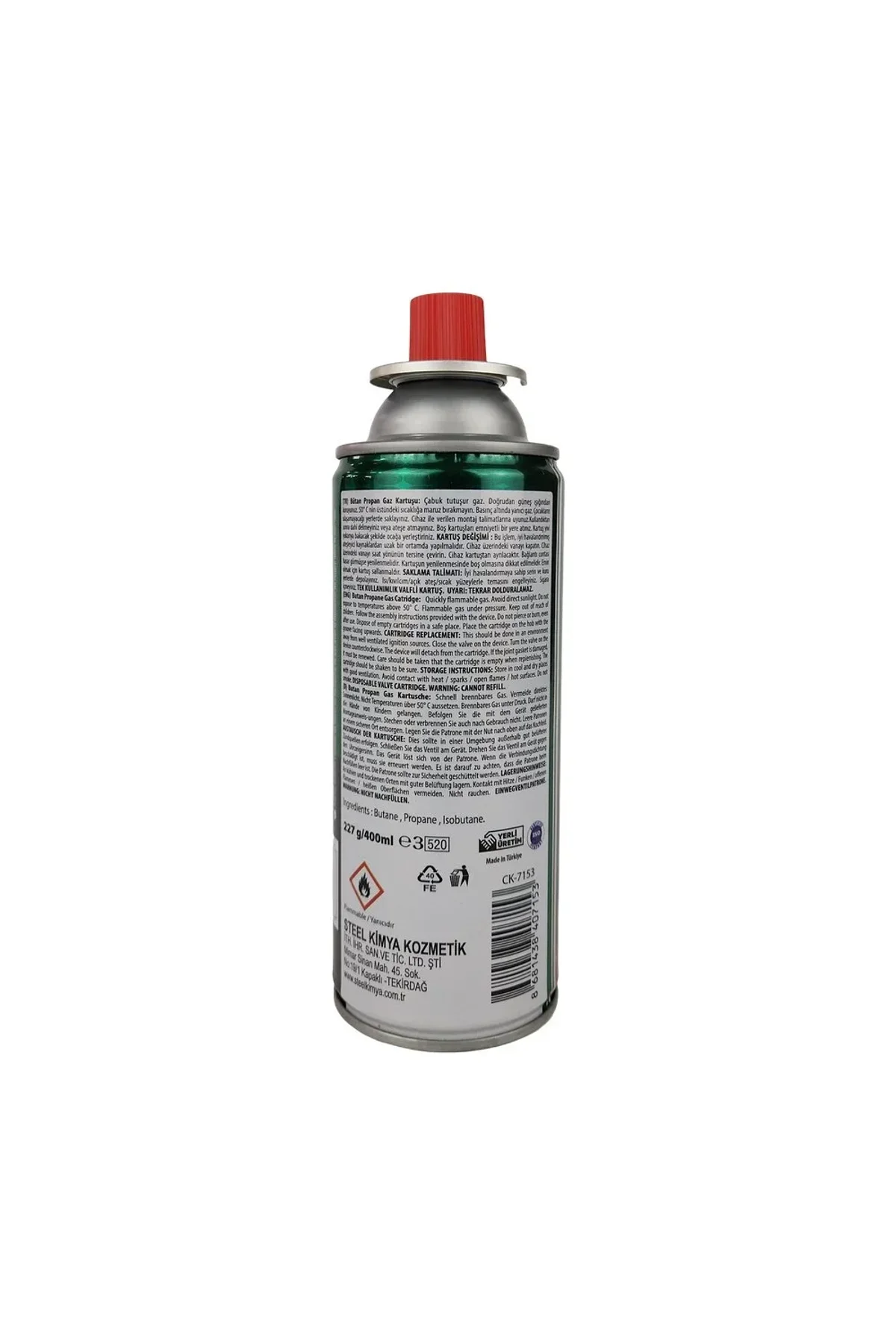 Pürmüz Gaz Yedek 400 Ml (4741) - Just Cheap Store Görsel 3