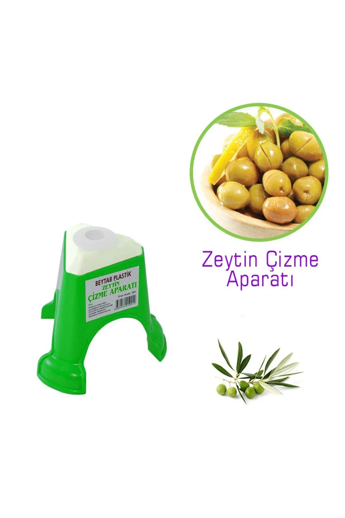Kolay Zeytin Dilme Çizme Aparatı Pratik Kolay Zeytin Çizici Alet (4741) - Just Cheap Store Görsel 2