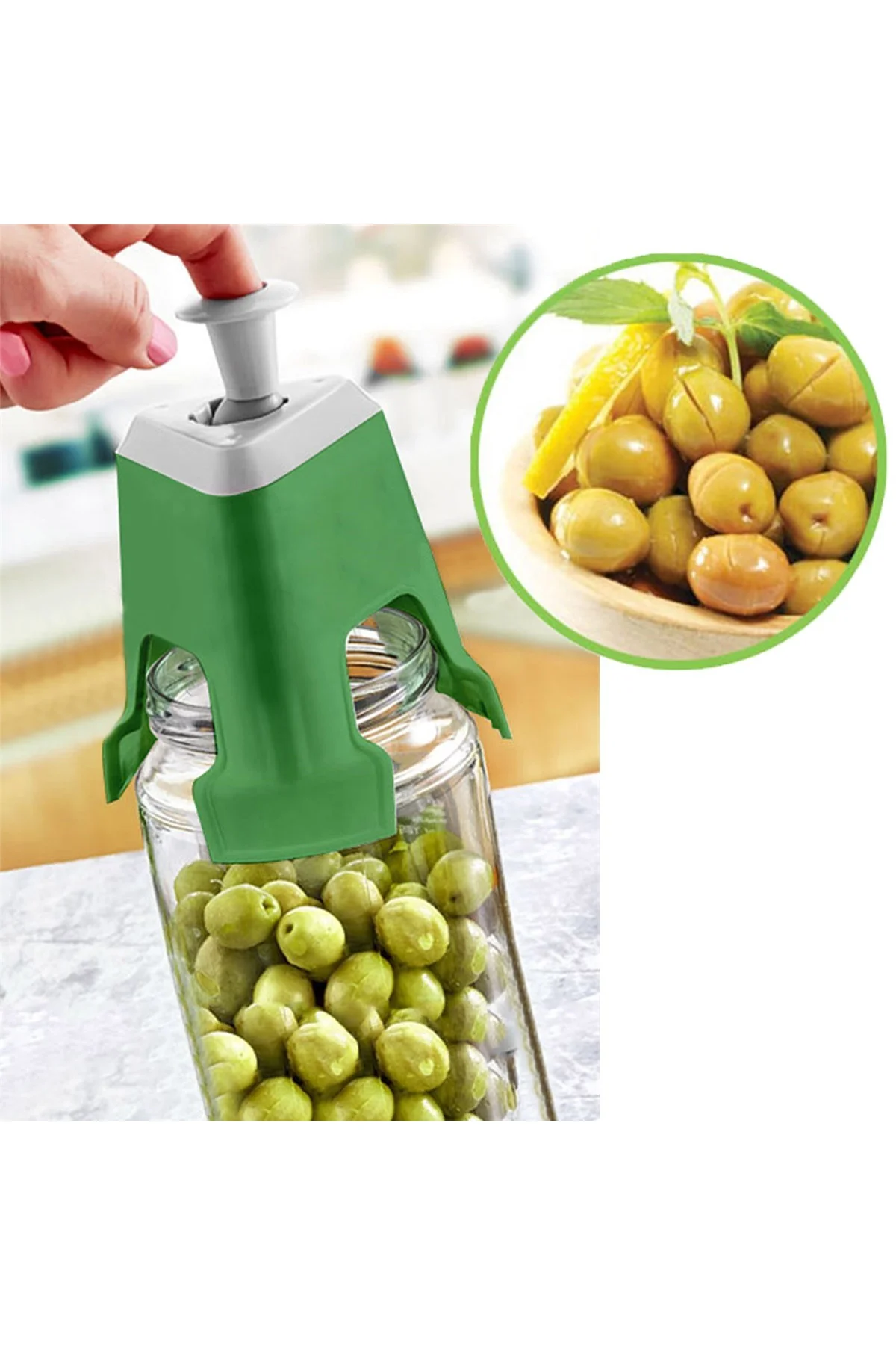 Kolay Zeytin Dilme Çizme Aparatı Pratik Kolay Zeytin Çizici Alet (4741) - Just Cheap Store Görsel 4