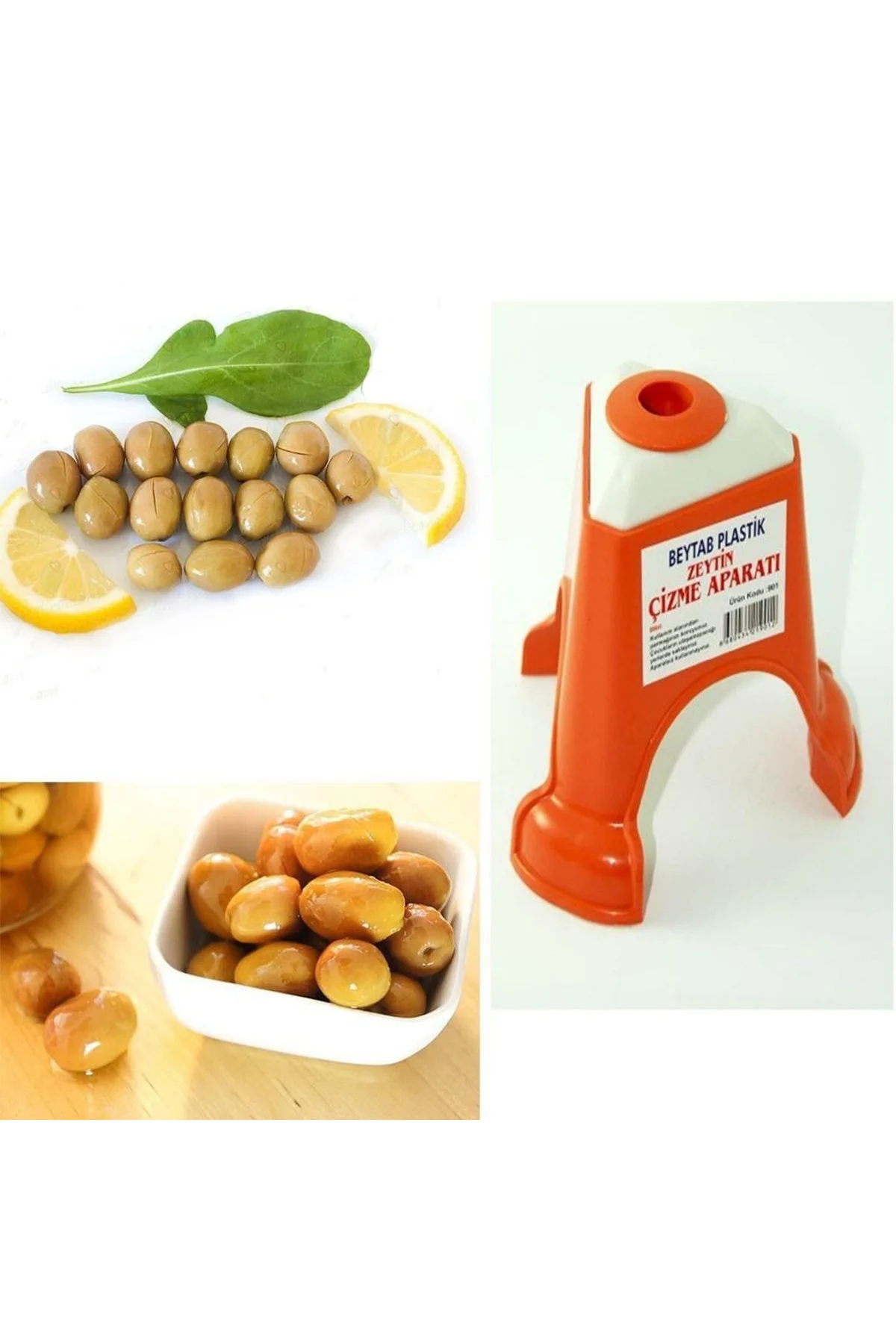 Kolay Zeytin Dilme Çizme Aparatı Pratik Kolay Zeytin Çizici Alet (4741) - Just Cheap Store Görsel 5