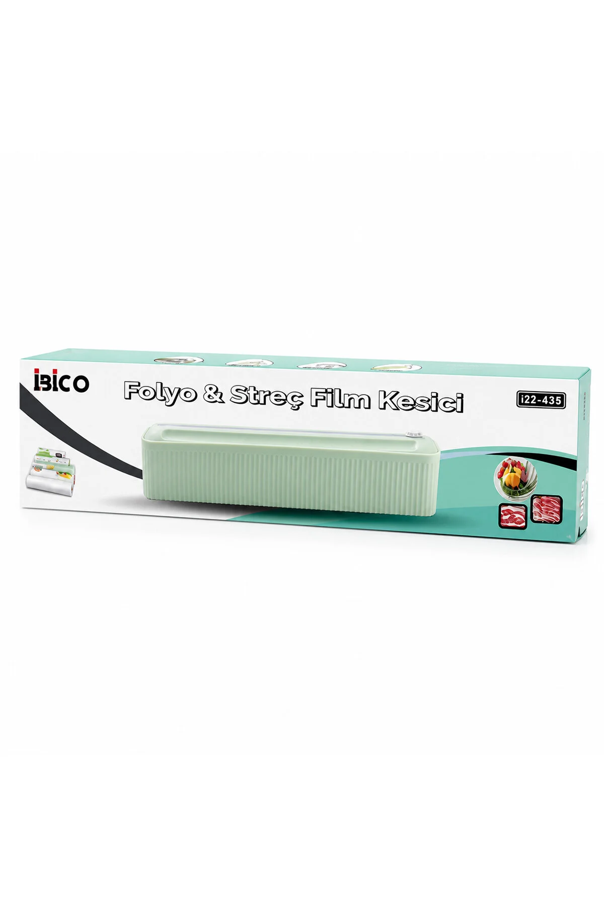 PLASTİK FOLYO - STREÇLİK FİLM KESİCİ 35CM PRATİK KESME APARATLI MANYETİK SABİTLEME (4741) - Just Cheap Store Görsel 3