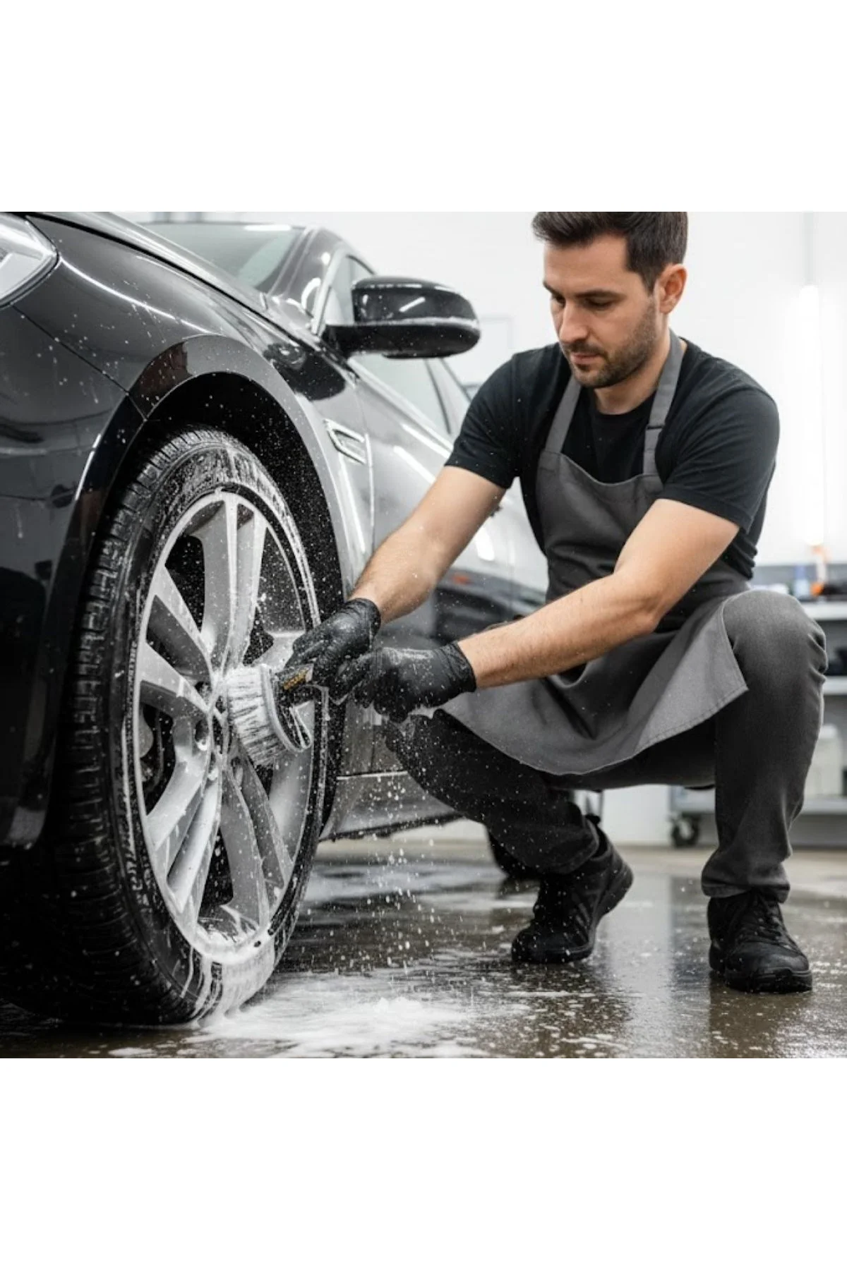 Çok Amaçlı Araç Temizlik Fırçası – Oto İç ve Dış Yüzeyler, Koltuk, Halı, Torpido ve Jant İçin Ergono - Just Cheap Store Görsel 2