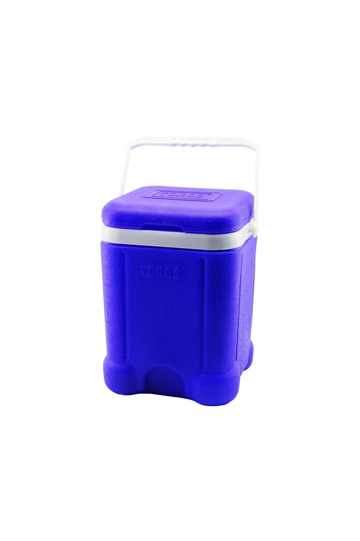 TOROS 20LT KARE BUZLUK MAVİ PLASTİK TAŞIMA KULPLU BRKT-504248 (4741)