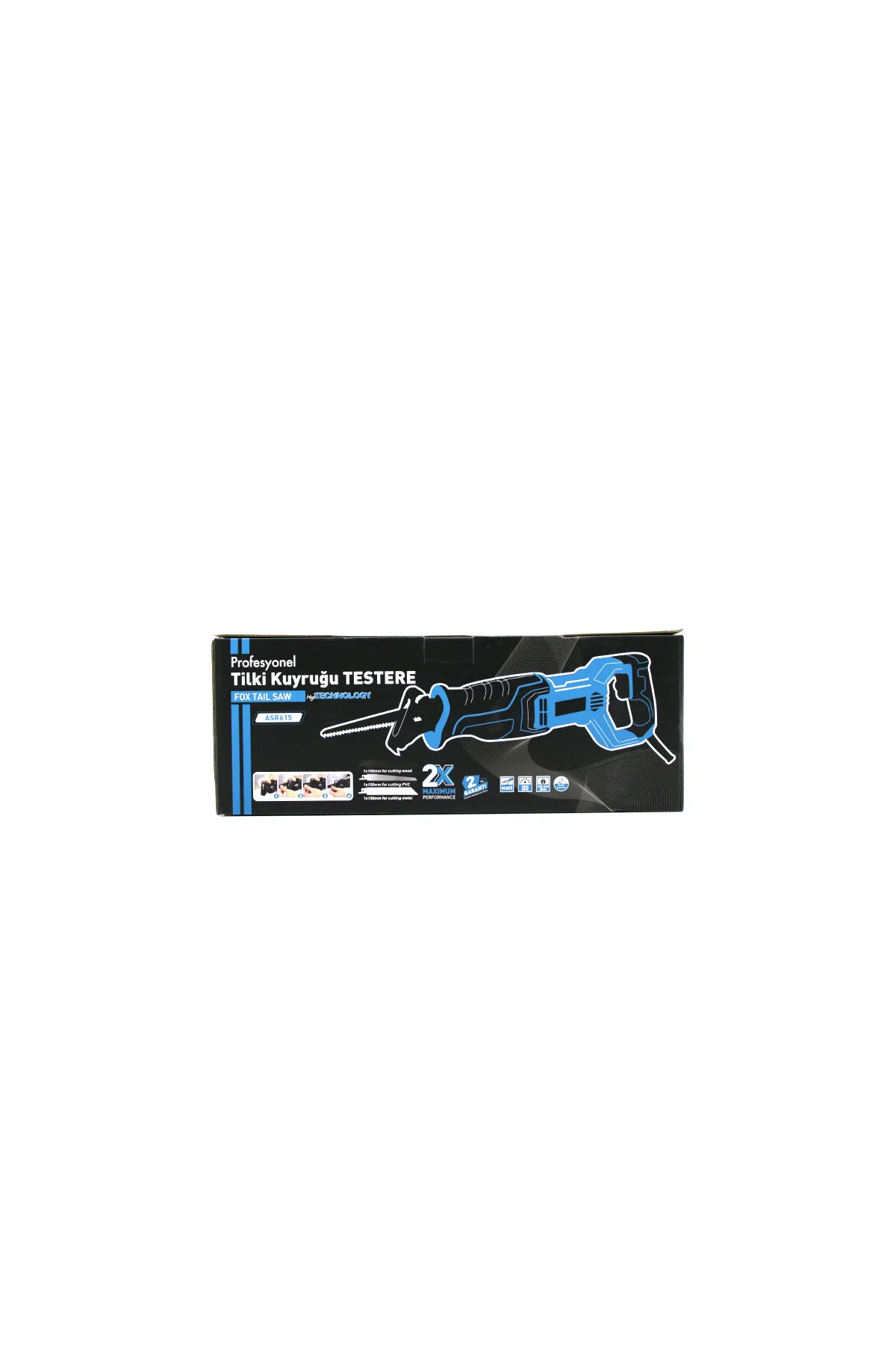 MAVİ TİLKİ KUYRUĞU ELEKTRİKLİ TESTERE 230V 0-2800 RPM ASR-615 (4741) - Just Cheap Store Görsel 3