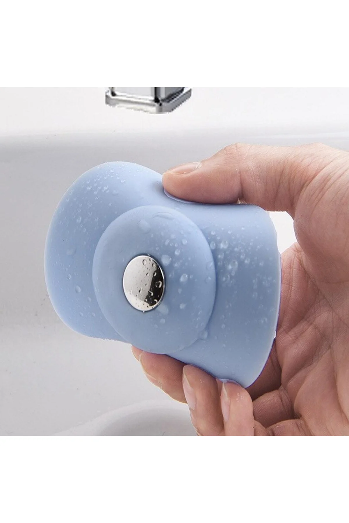 Silikon Malzeme Banyo Mutfak Gider Evye Lavabo İçine Çöp Tıpası Kaydırmaz Süzgeç Çeşitleri Modelleri - Just Cheap Store Görsel 5
