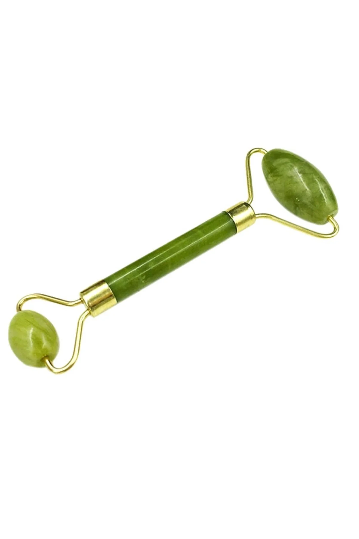 Özel Süngerli Kutusunda Kırılmaz Çift Taraflı 2li Cilt Yüz Masaj Aleti Jade Roller Yeşim Taşı (4741) - Just Cheap Store Görsel 3