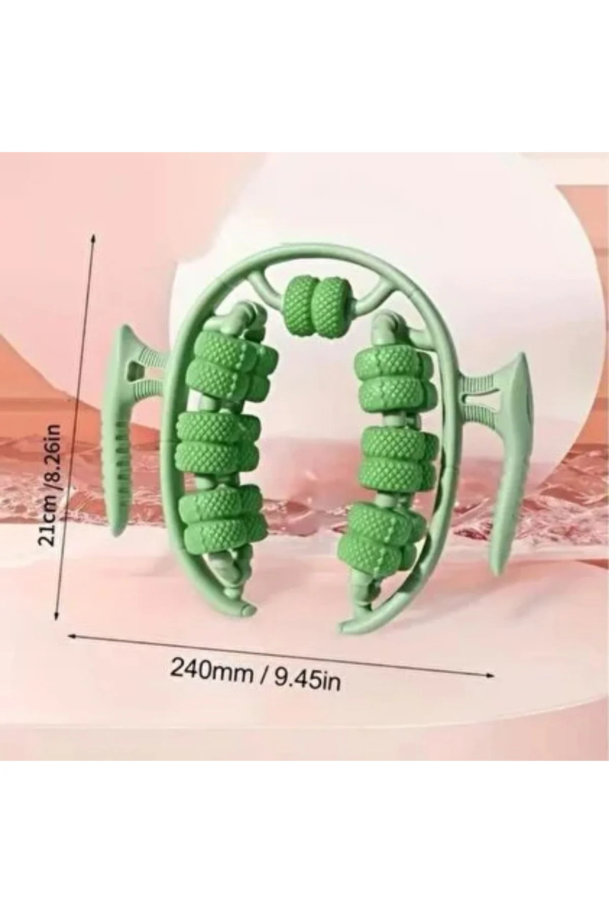 13 Tekerlekli Circular Lenfatik Masaj Roller – Selülit Giderici, Cilt Sıkılaştırıcı, Bacak Kol Sırt - Just Cheap Store Görsel 5
