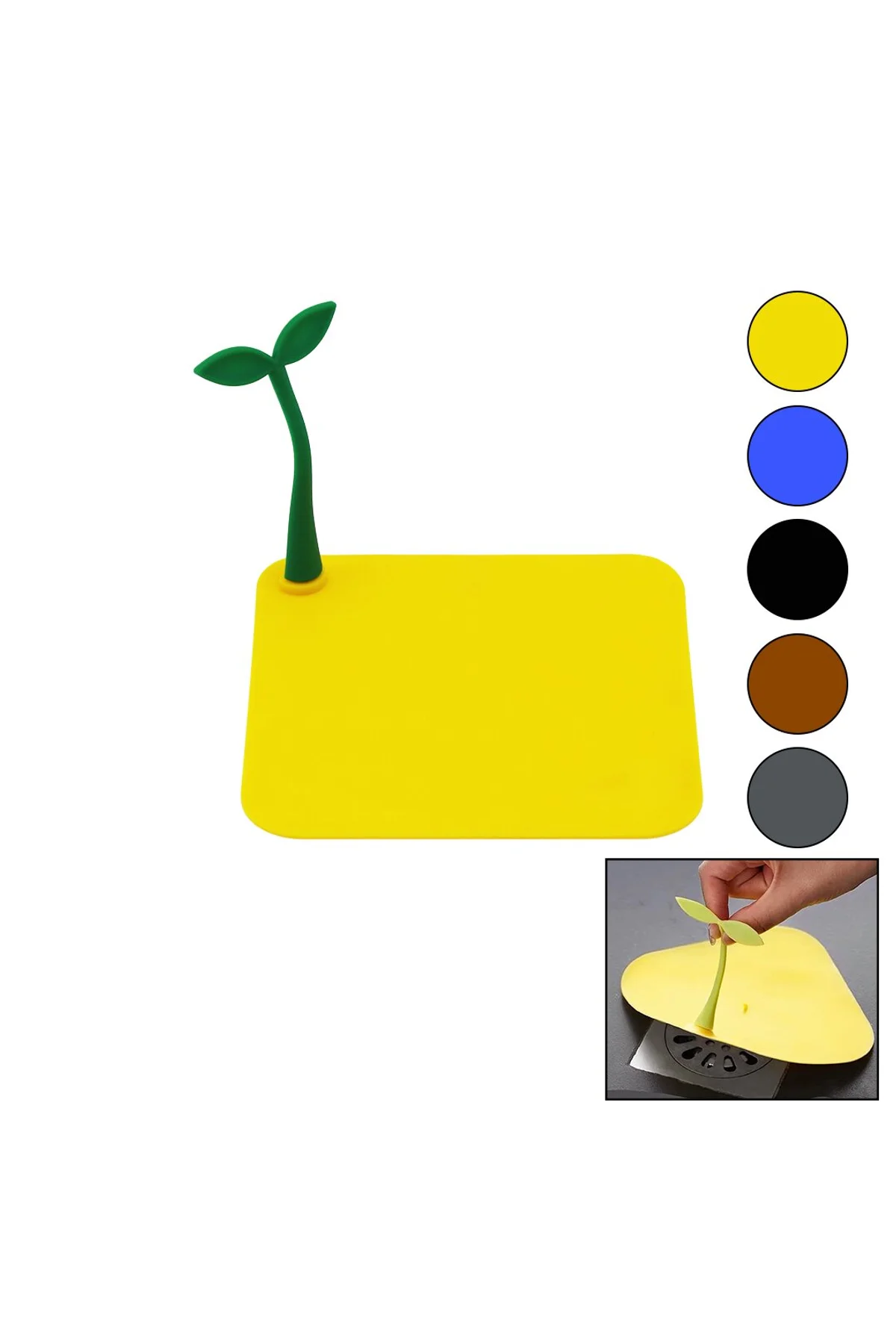KAREGİDER KAPAK - SİLİKONSÜZGEÇ KOKU ÖNLEYİCİ RENKLİ MATÇİÇEK MODELİ TUTMA SAPLIBRKT-217927