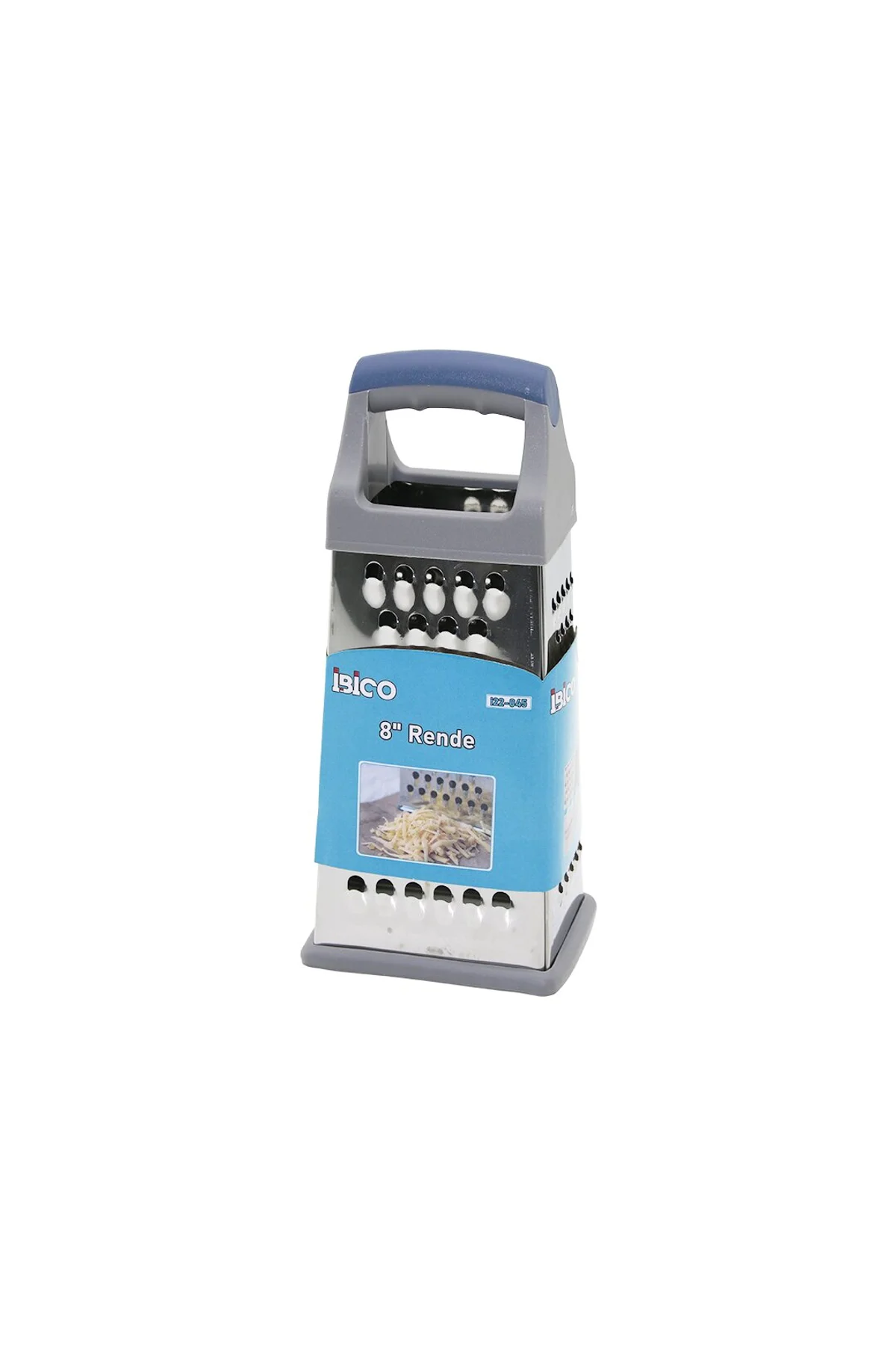 8 İNÇ - 4GEN DEMİR ÇELİK RENDE RENKLİ PLASTİK SAPLI (4741)