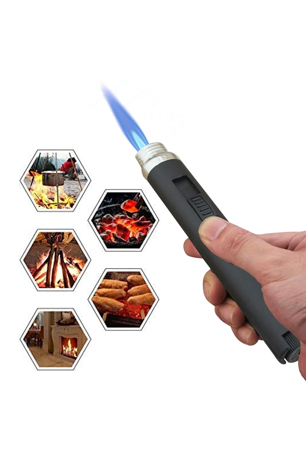 Kalem Pürmüz Çakmak Torch Pürmüz Isı Kalemi (4741)