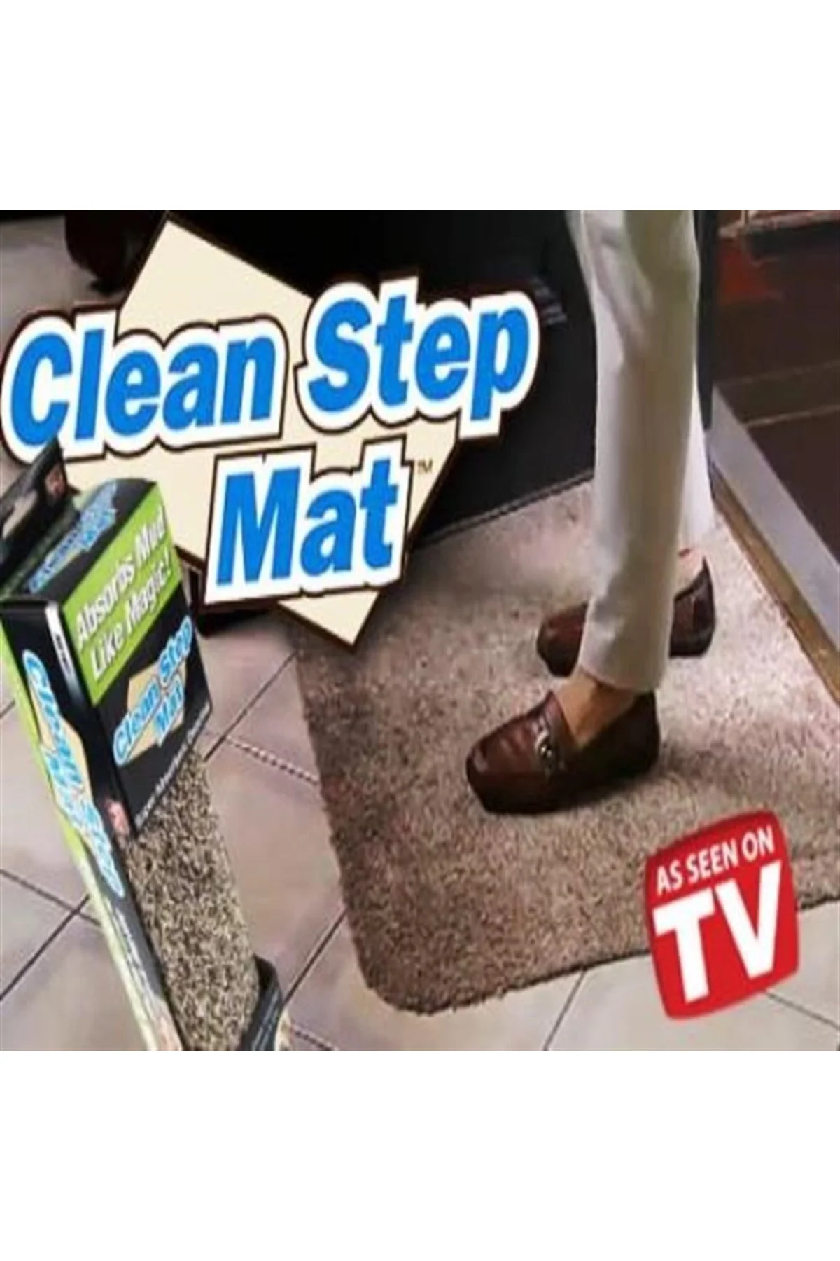 Çamaşır Makinesinde Yıkanabilir Kir Toz Emici Mikrofiberli Paspas (4741) - Just Cheap Store Görsel 3