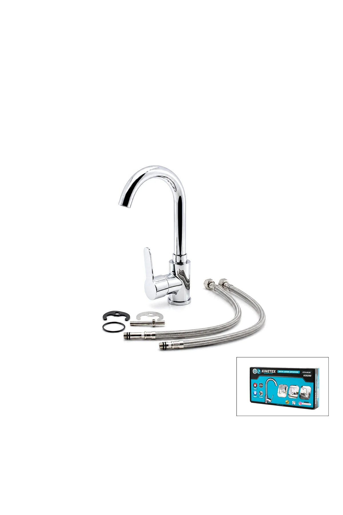 KROM DELTA LAVABO BATARYASI AÇ KAPA KTX-2639 (4741)