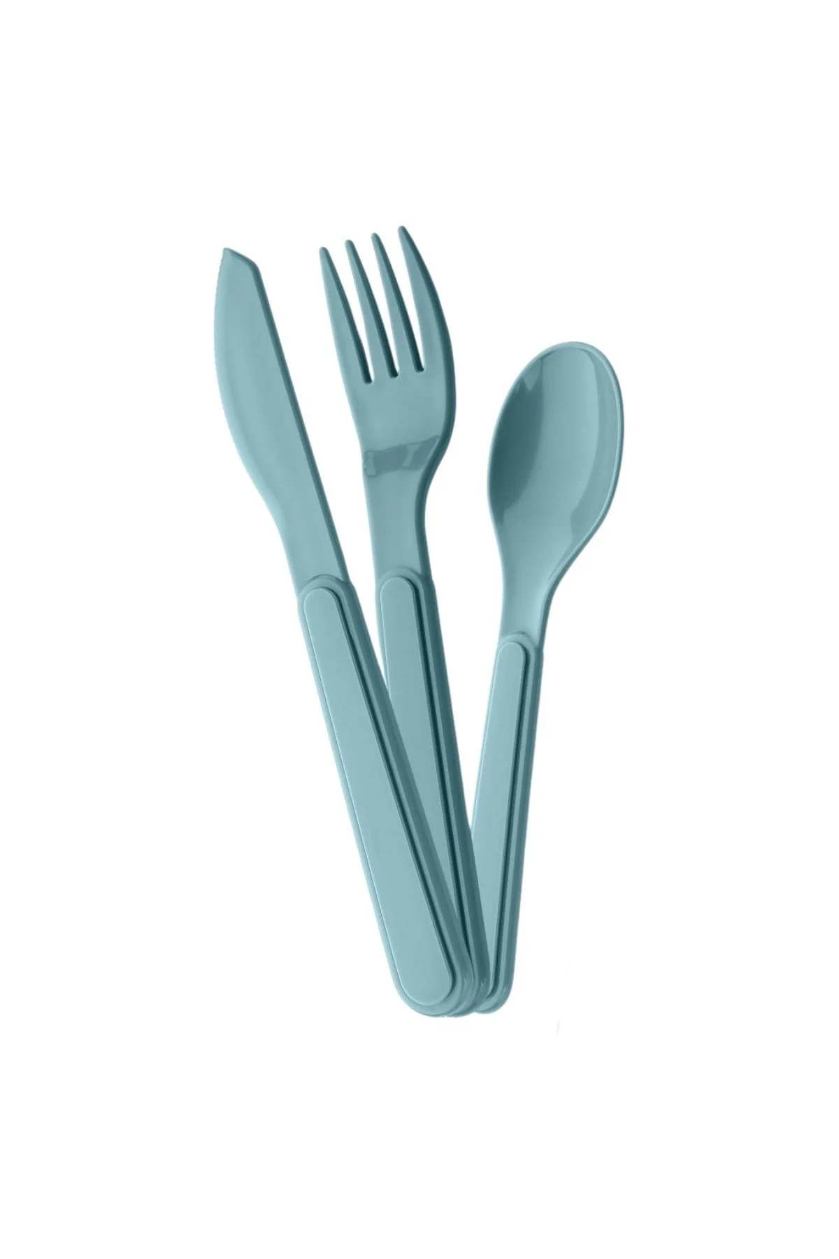 Kendiliğinden Kutulu Hijjenik Plastik Piknik Tipi Çatal Kaşık Bıçak Seti (4741) - Just Cheap Store Görsel 2