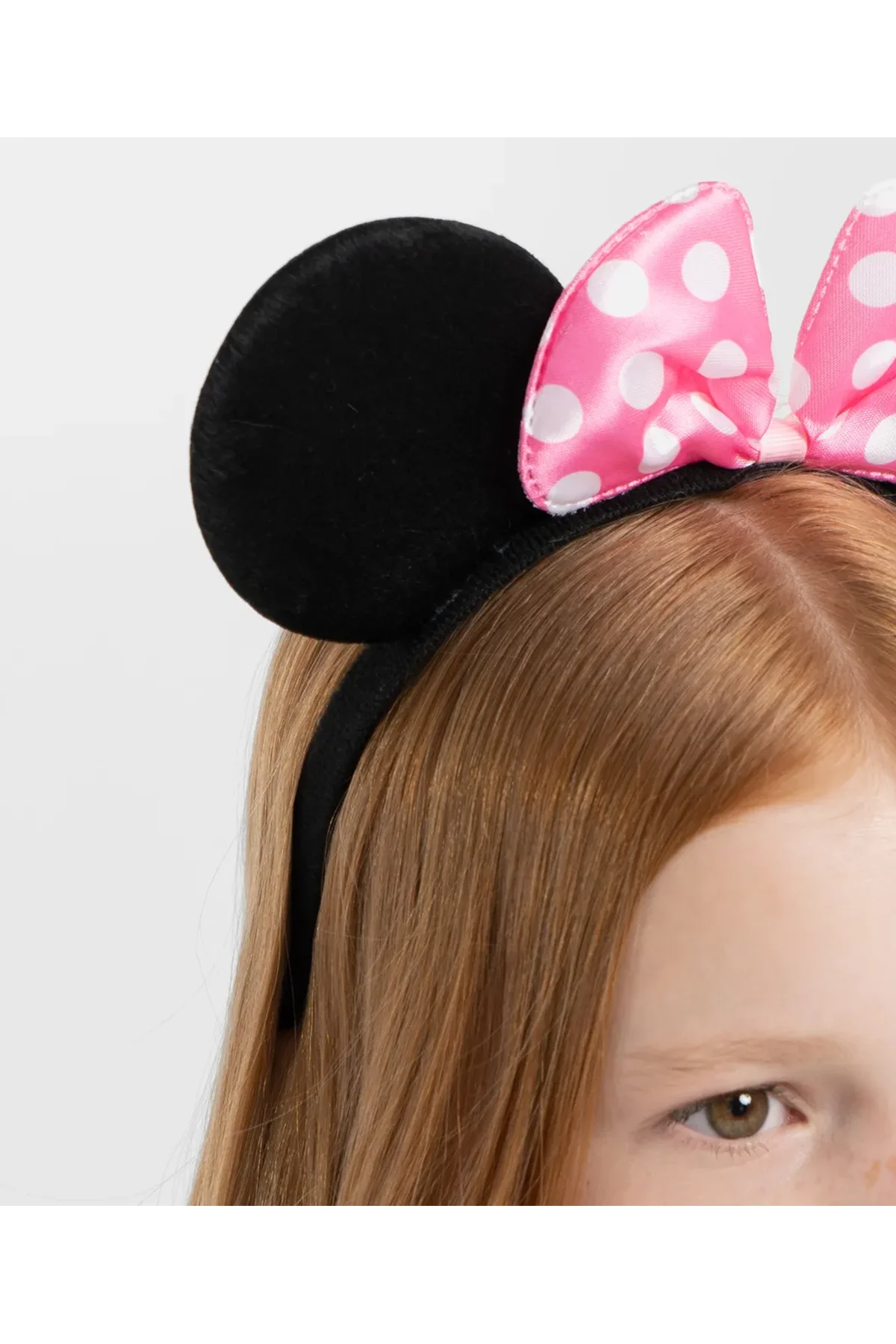 Pembe Fiyonklu Minnie Mouse Tacı Mini Kulak (4741) - Just Cheap Store Görsel 2