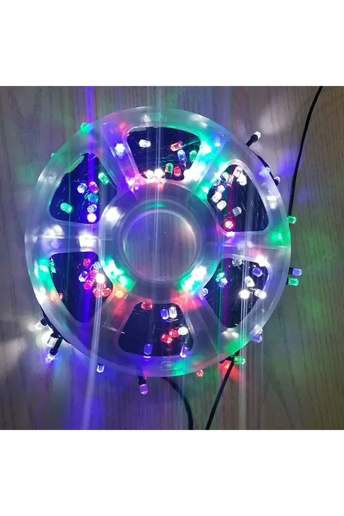 Renkli Vip Profesyonel 25 Metre Renkli LED Işık 220V Fişli Renkli (4741) - Just Cheap Store Görsel 2