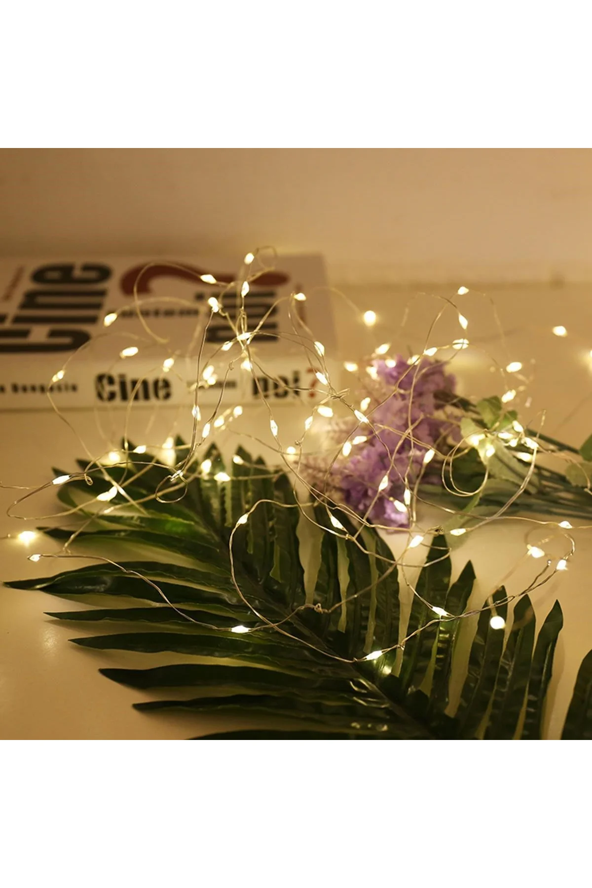 Peri Led Işık 5 Metre (Sarı) Pilli Aydınlatma Şerit Saçak Spot Süsleme (4741) - Just Cheap Store Görsel 3