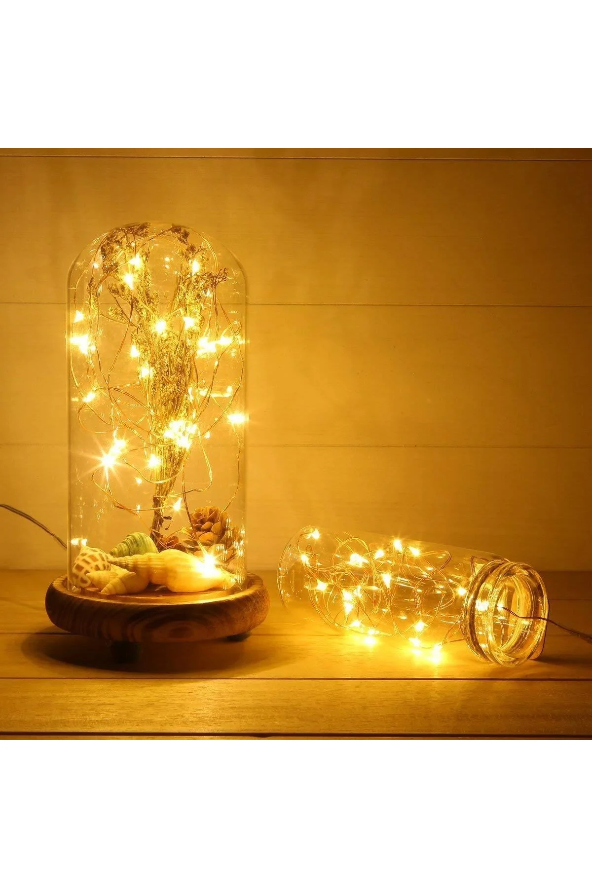 Peri Led Işık 5 Metre (Sarı) Pilli Aydınlatma Şerit Saçak Spot Süsleme (4741) - Just Cheap Store Görsel 5