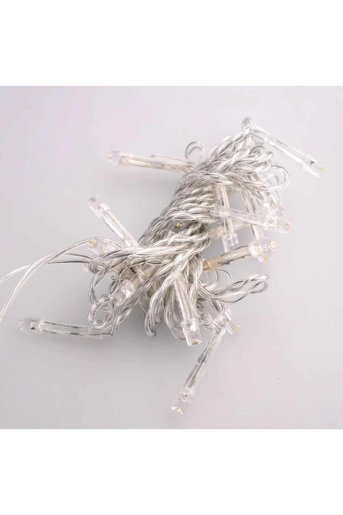 100 Ledli 8 Fonksiyonlu 10 Metre Led Aydınlatma Dekor Lambası (beyaz) (4741) - Just Cheap Store Görsel 2
