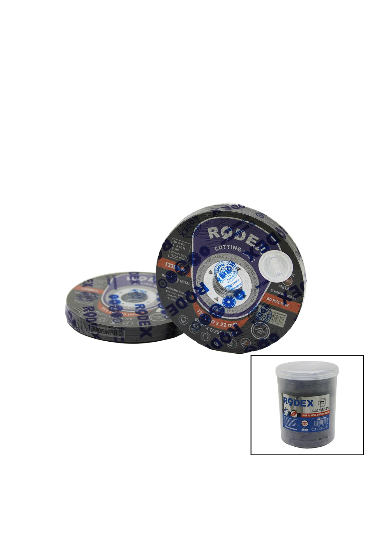 115MM X 1.0X22 İNOX METAL KESİCİ DİSK (4741)