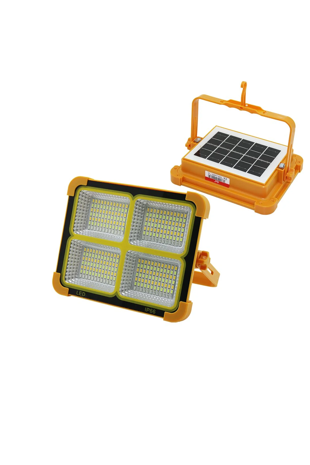 SOLAR LED LİGHT ÇAKARLI SOLAR PROJEKTÖR - POWERBANK KAMP - DIŞ MEKAN GÜNEŞ ENERJİLİ 12000mAh- 84X4=3
