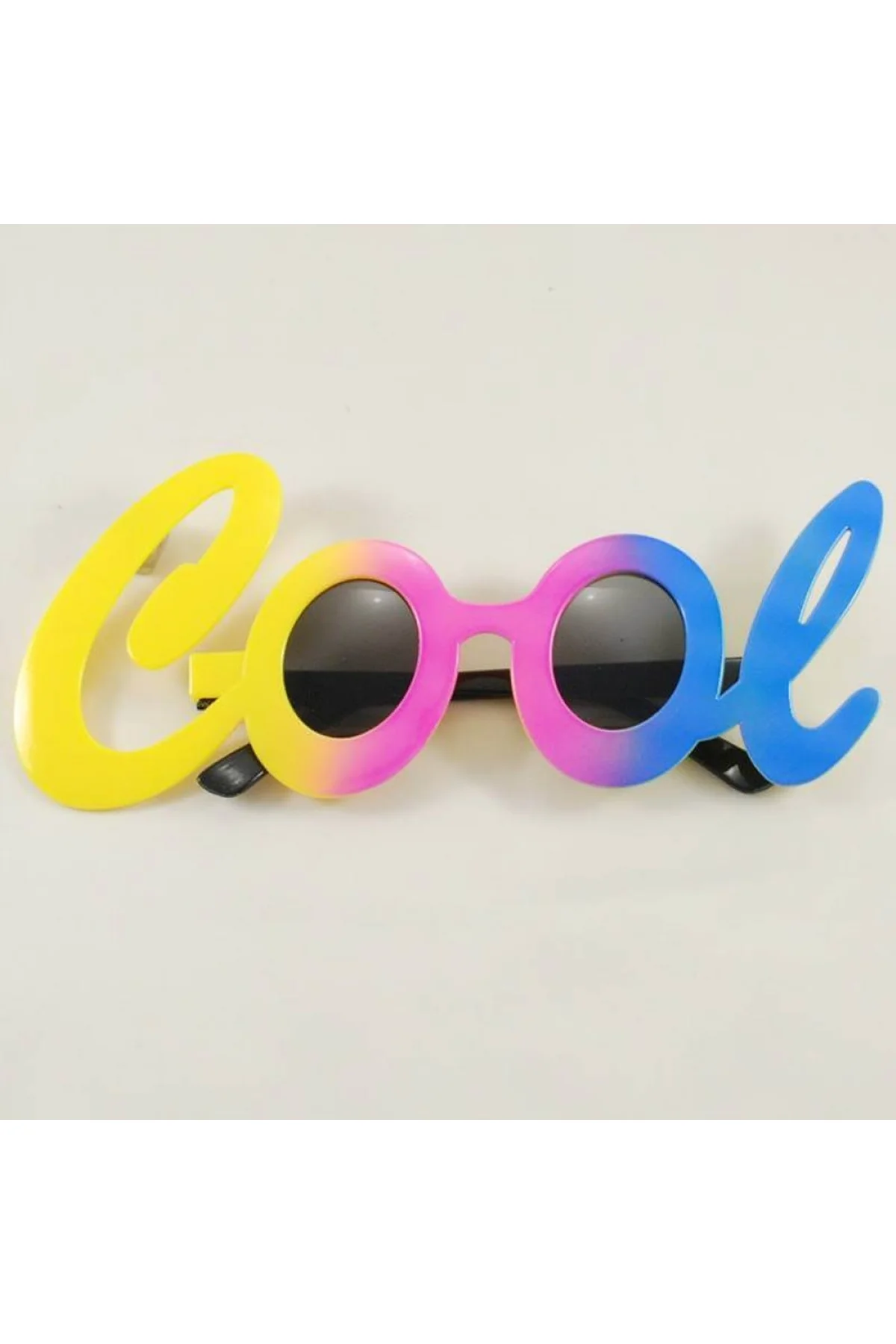 Cool Yazılı Rengarenk Parti Gözlüğü 21x8 cm (4741)