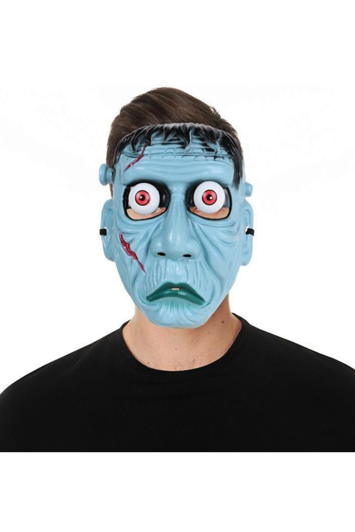 Frankenstein Temalı Sallanan Oynar Gözlü Maske (4741) - Just Cheap Store Görsel 4