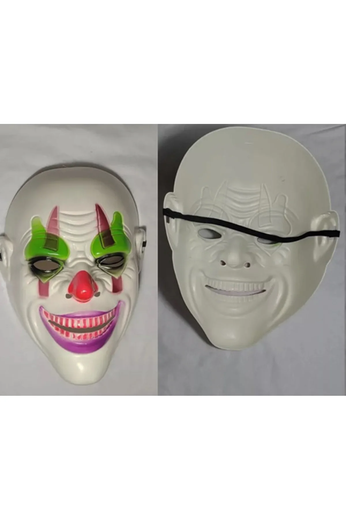 Delirten Gülüş Psikopat Palyaço Temalı Joker Maskesi (4741) - Just Cheap Store Görsel 5