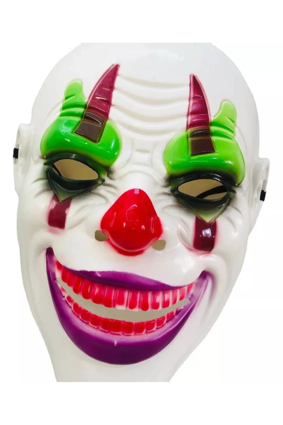 Delirten Gülüş Psikopat Palyaço Temalı Joker Maskesi (4741) - Just Cheap Store Görsel 3