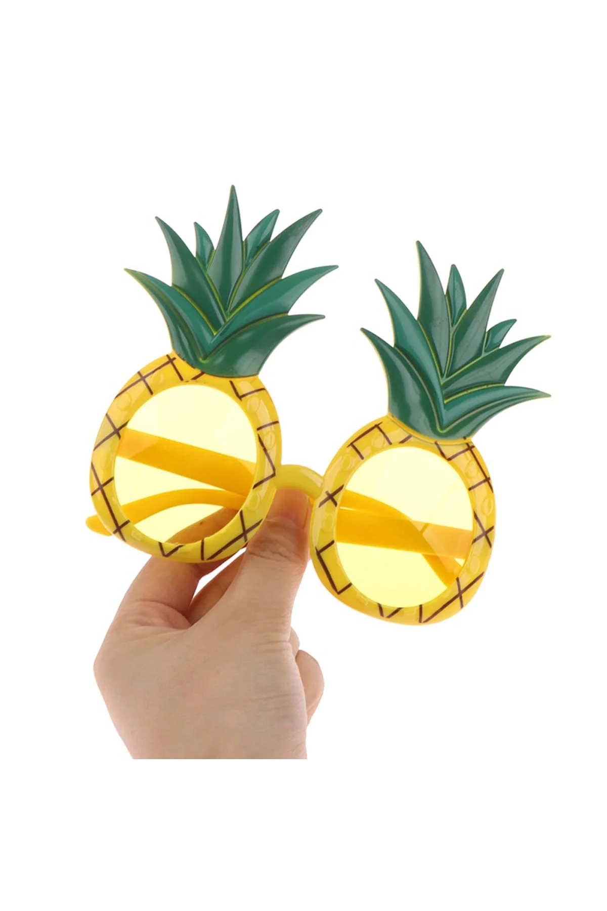 Tropikal Hawaii Ananas Şekilli Parti Gözlüğü 9.5 x 14 cm (4741) - Just Cheap Store Görsel 2
