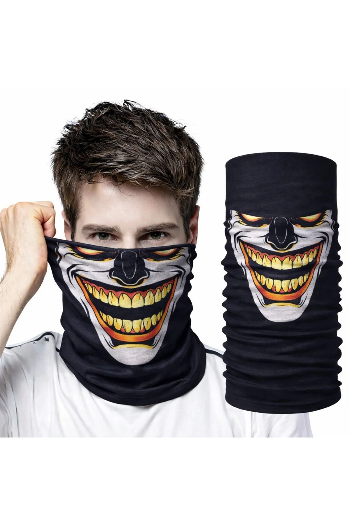 Joker Gülüşlü Baf Maske – Çok Amaçlı Boyunluk Bandana 3 No (4741)