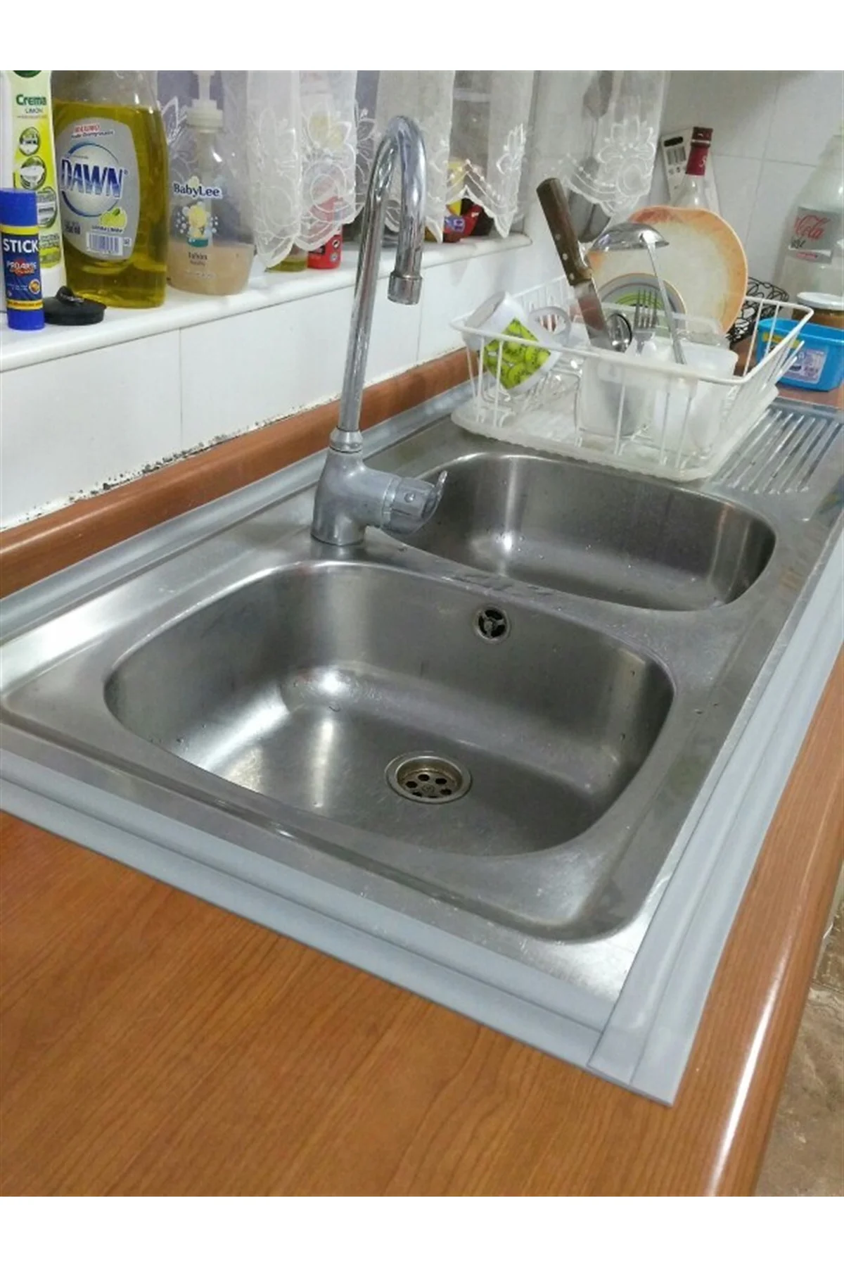 Gri Su Sızdırmaz Banyo Mutfak Lavabo Küvet İzolasyon Şerit Bant (4741) - Just Cheap Store Görsel 3
