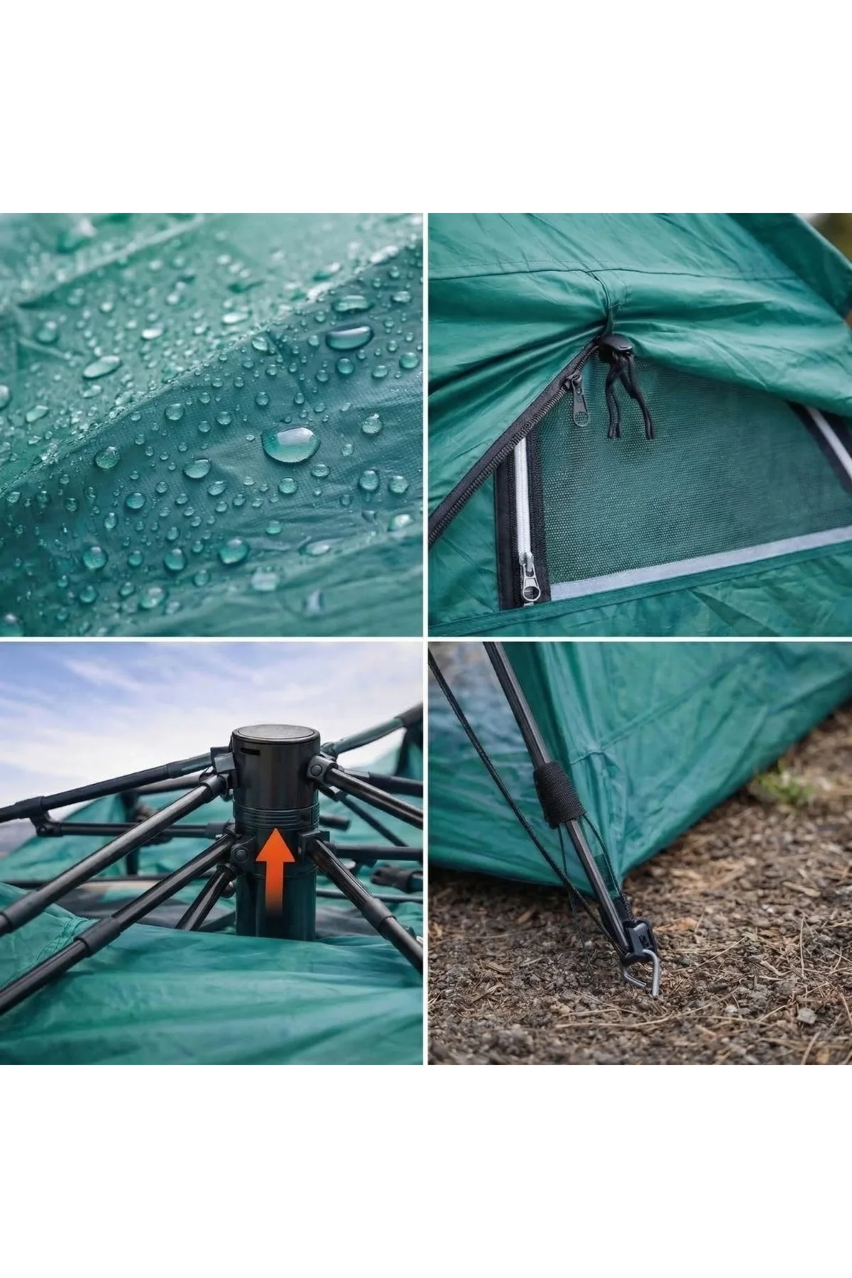 6 Kişilik Otomatik Kamp Çadırı – Çift Katmanlı, Suya Dayanıklı, Hızlı Kurulum Outdoor Aile ve Doğa Ç - Just Cheap Store Görsel 5