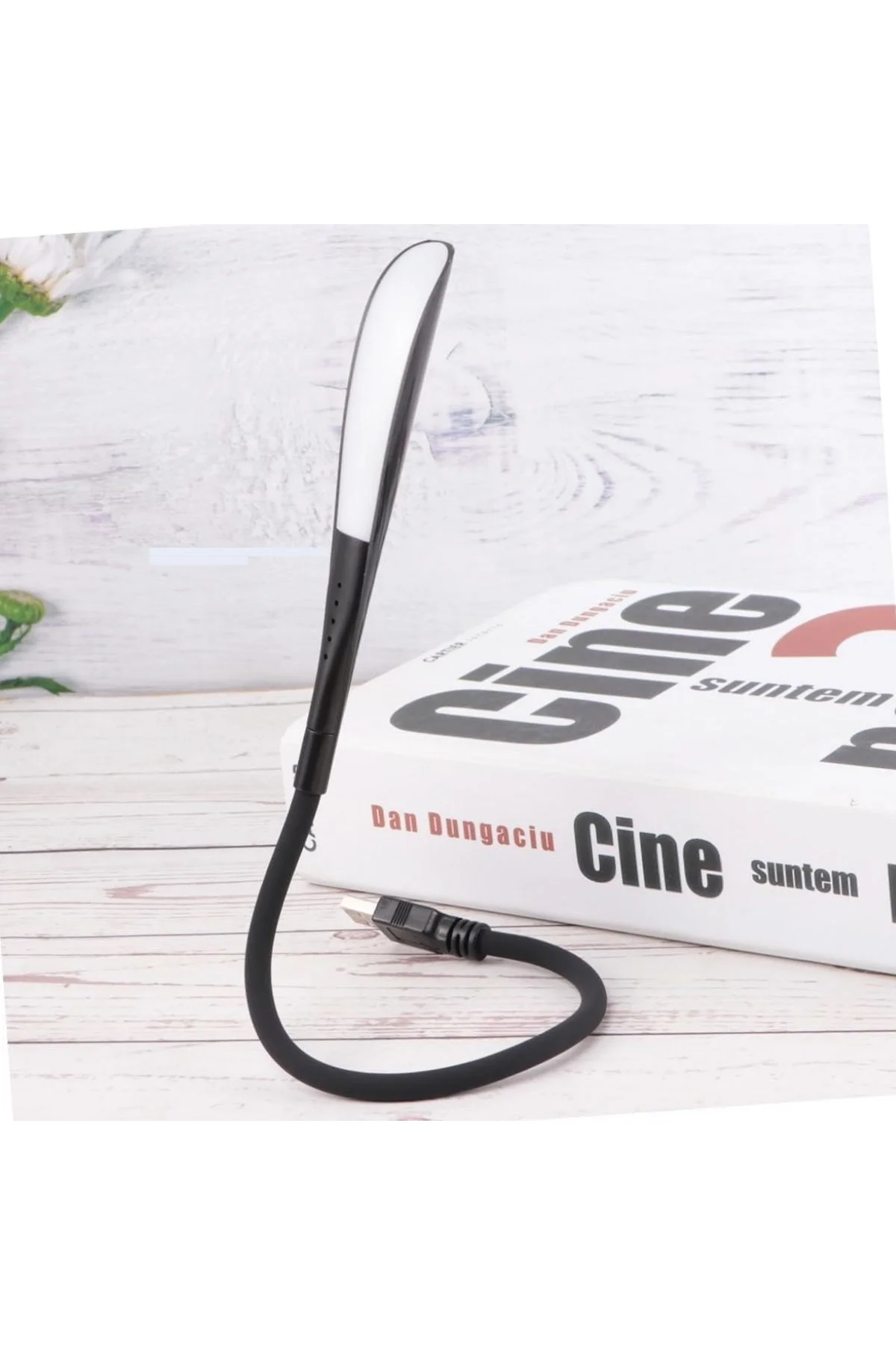 USB Girişli 14 Ledli 3 Kademeli Dokunmatik Masa/Kitap Okuma Lambası Ledi Siyah (4741) - Just Cheap Store Görsel 3