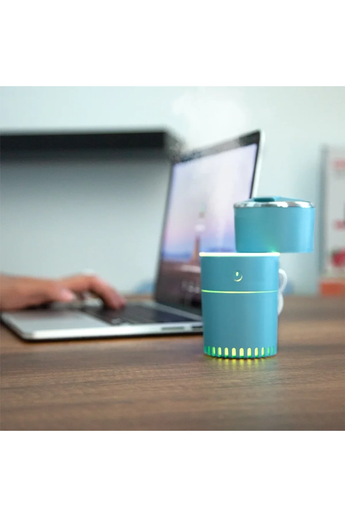 Lattice Ortam Nemlendirme Ve Dezenfektan Buhar Makinesi (mavi) Usb - Just Cheap Store Görsel 2