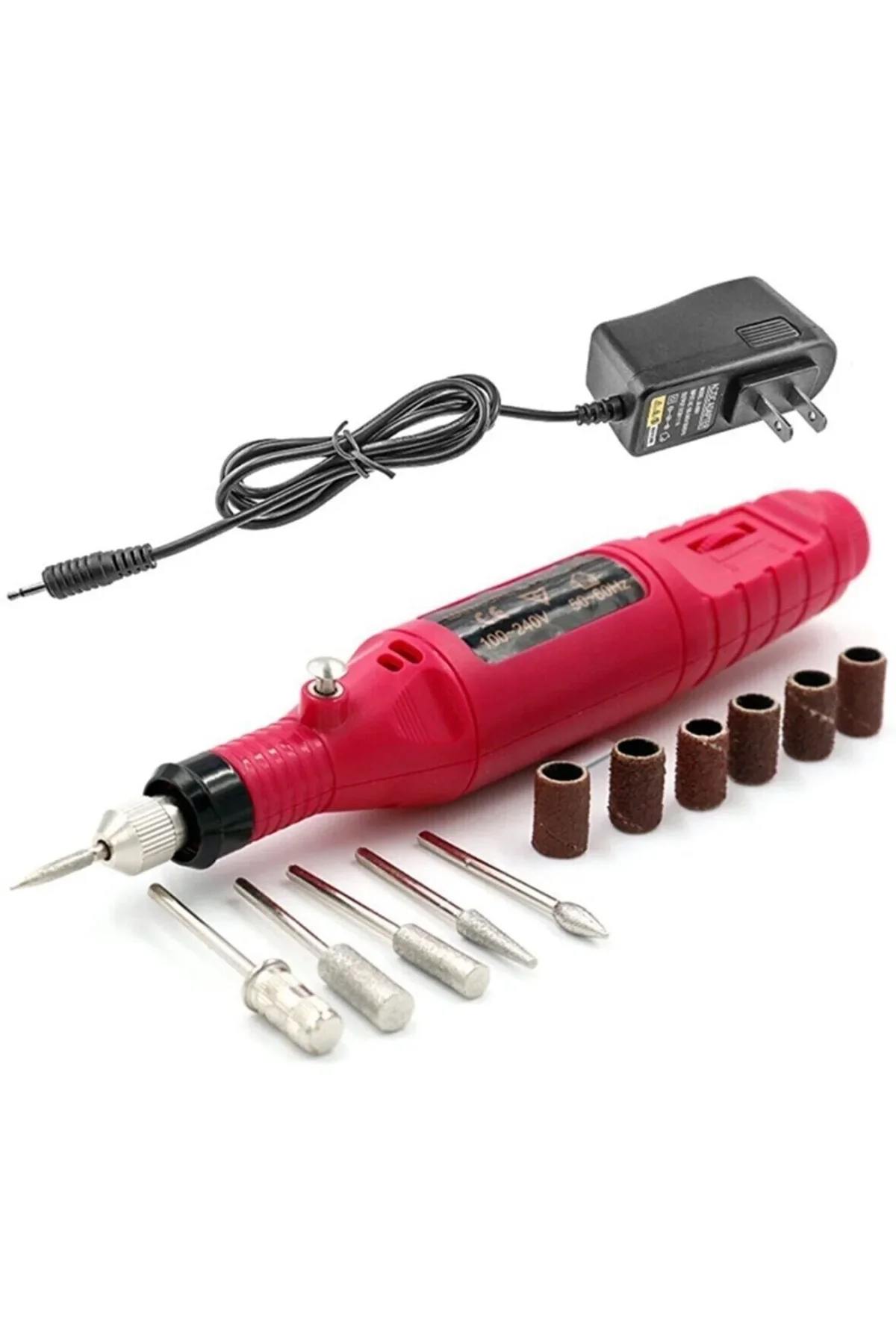 Elektrikli Manikür Pedikür Törpüsü Profesyonel Bakım Süsleme Elektrikli Tırnak Törpü Makinesi (4741) - Just Cheap Store Görsel 3