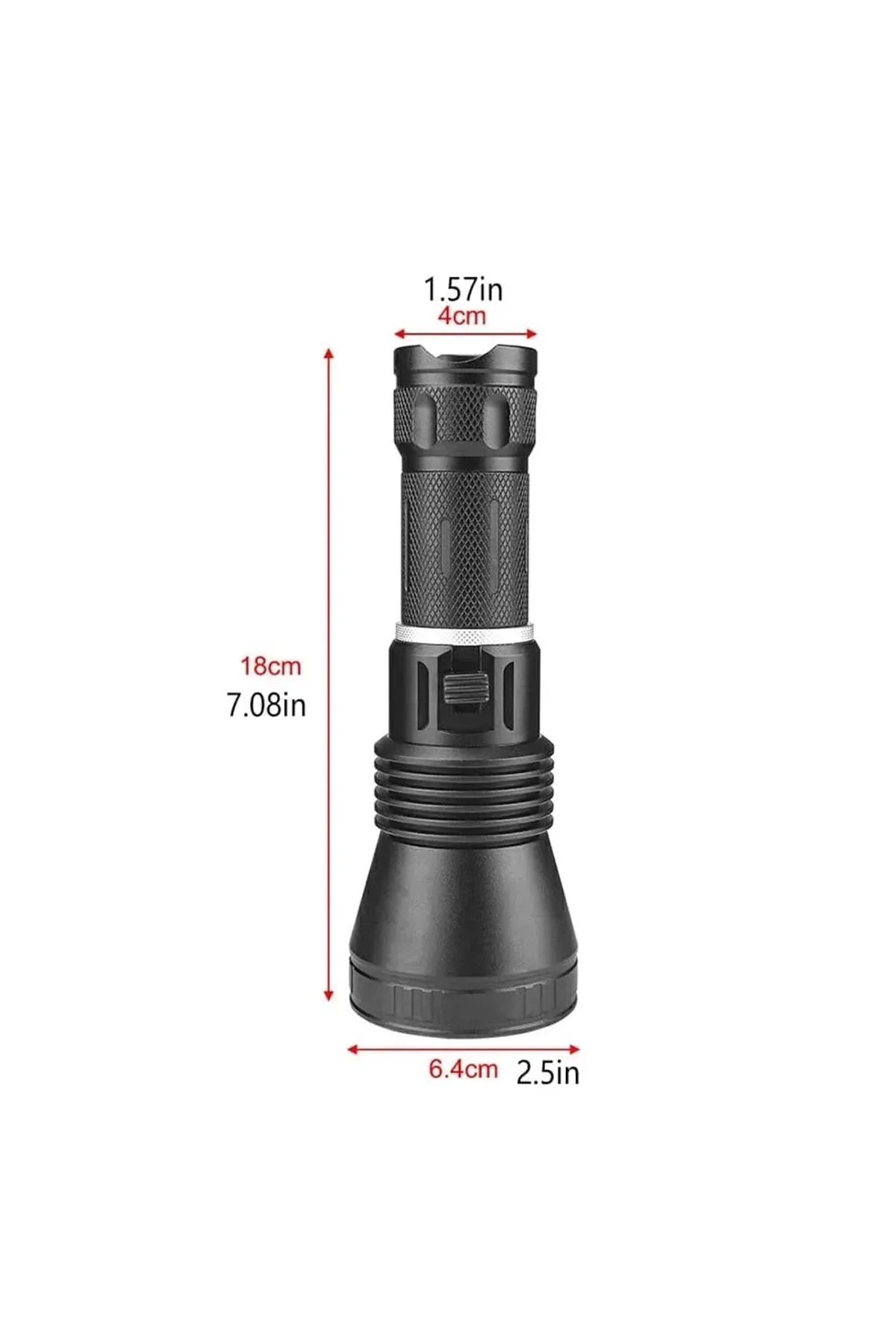 1200 Lümen Profesyonel Şarjlı El Feneri Wt-655 - Just Cheap Store Görsel 4