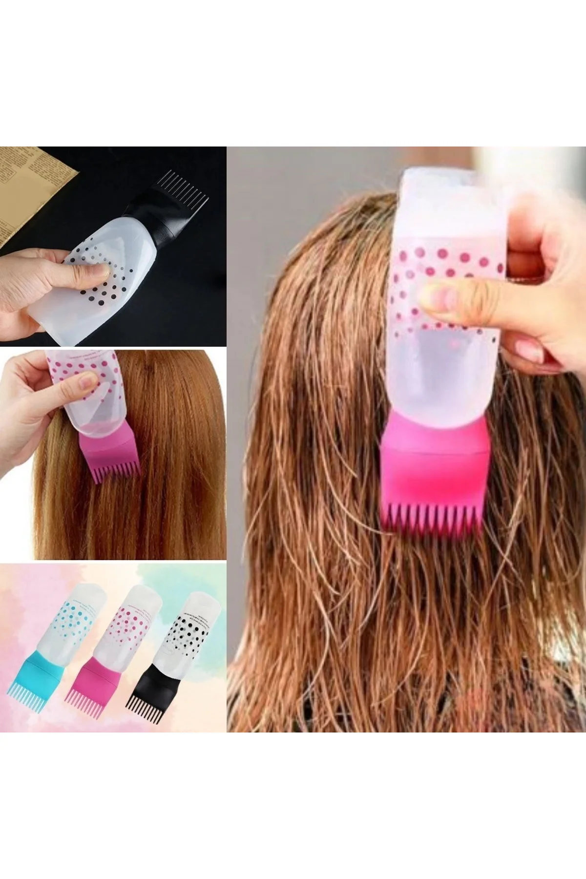 Saç Boyama Aparatı Taraklı Saç Bakımı Krem Saç Yağı Uygulama Aparatı (4741) - Just Cheap Store Görsel 5