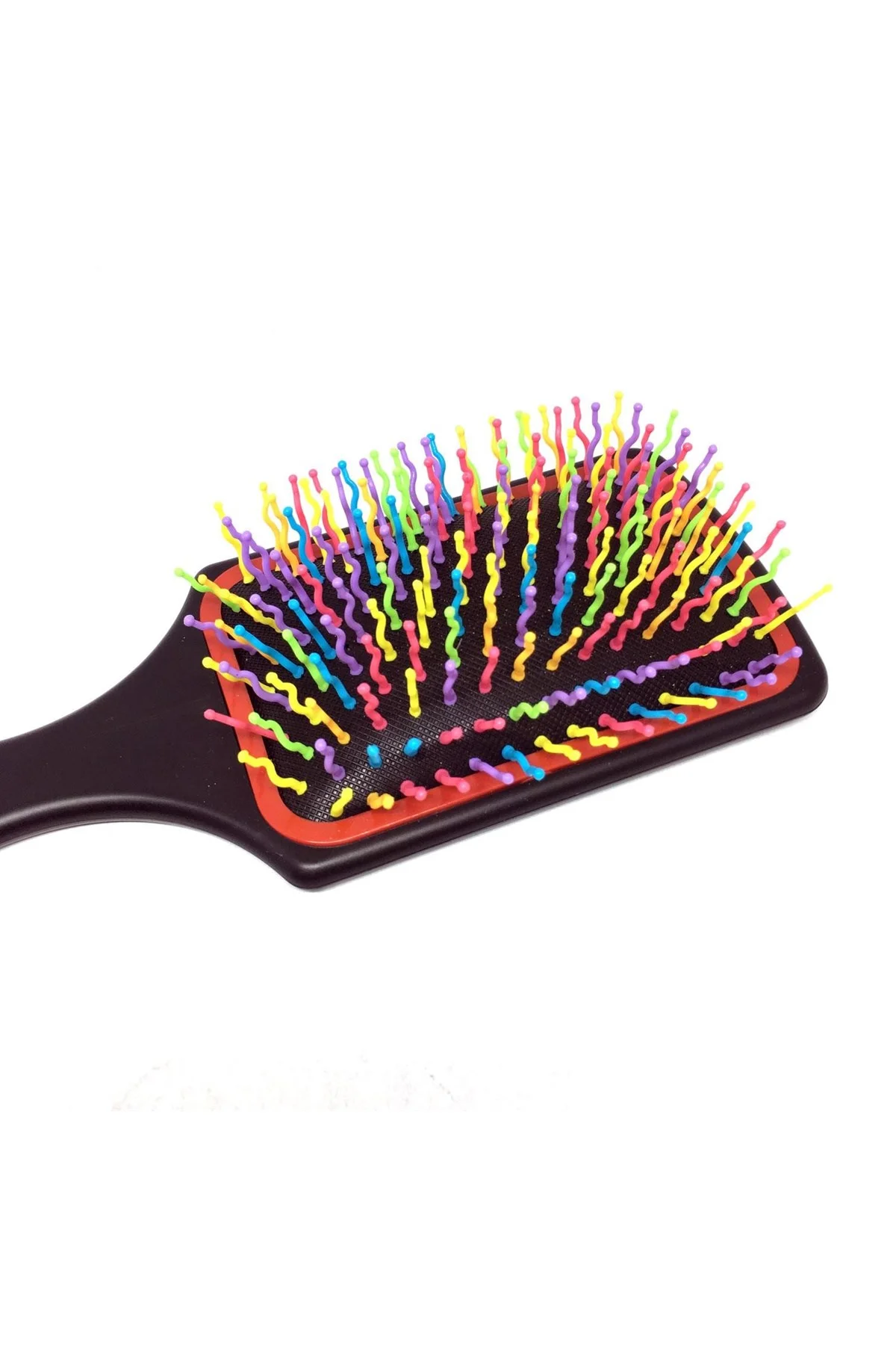 Pratik Renkli Uçlu Plastik Saç Fırçası Tarağı Ergonomik Tarak (4741) - Just Cheap Store Görsel 2
