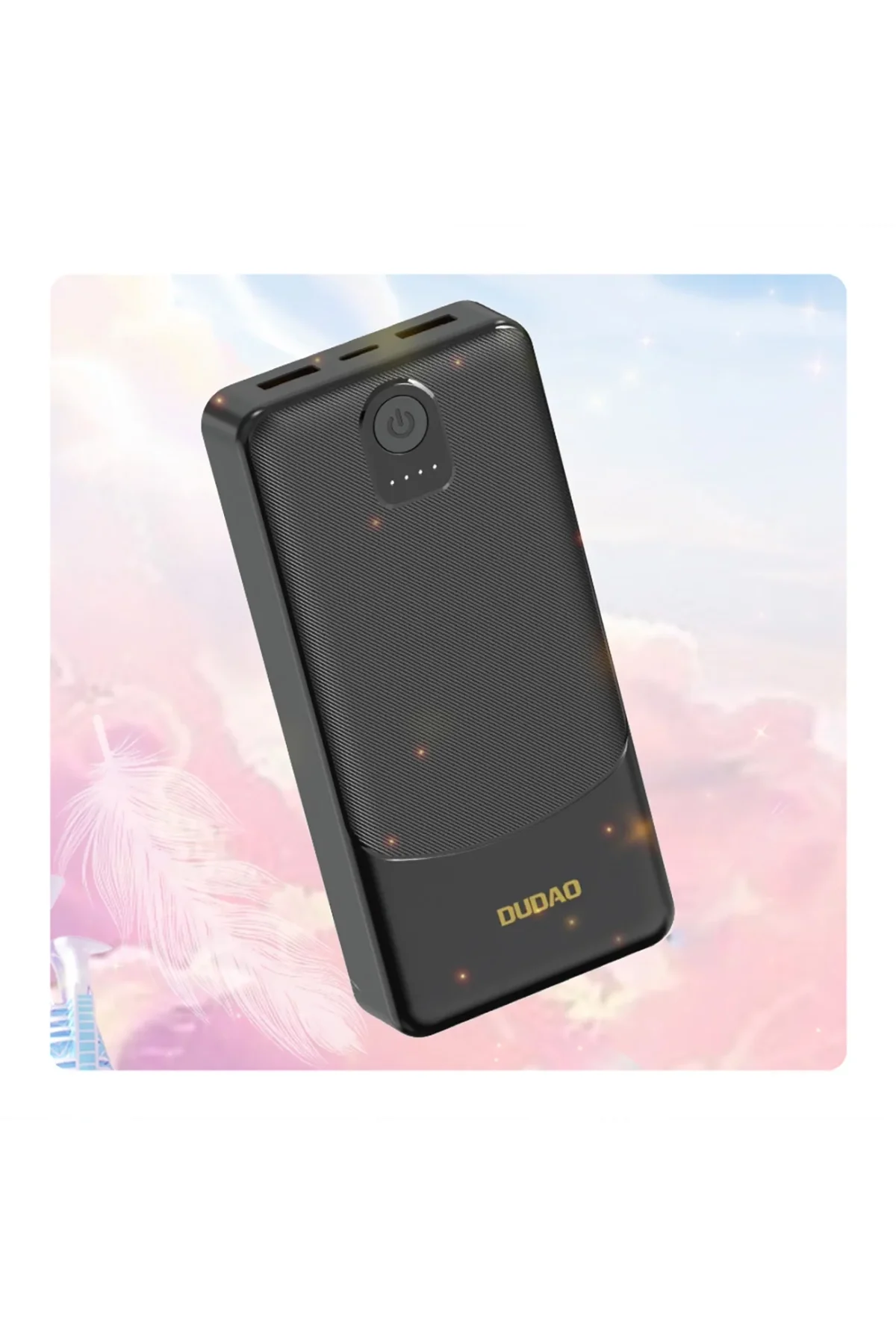 Powerbank Dudao K10Pro 2.4A 20000mAh 2 x USB-A - Siyah (4741) - Just Cheap Store Görsel 4