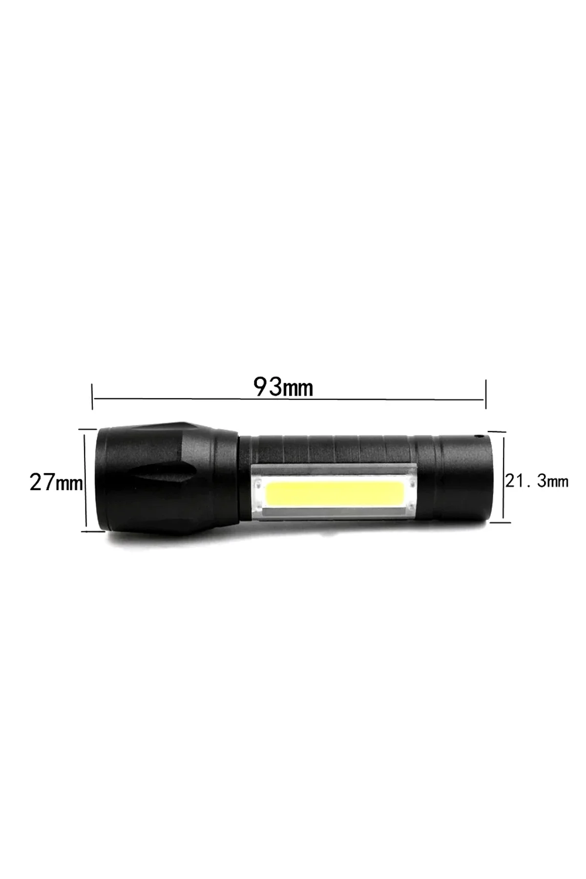Mini Çok Güçlü Şarjlı El Feneri (xpe-cob Led ) Wt-030 - Just Cheap Store Görsel 4
