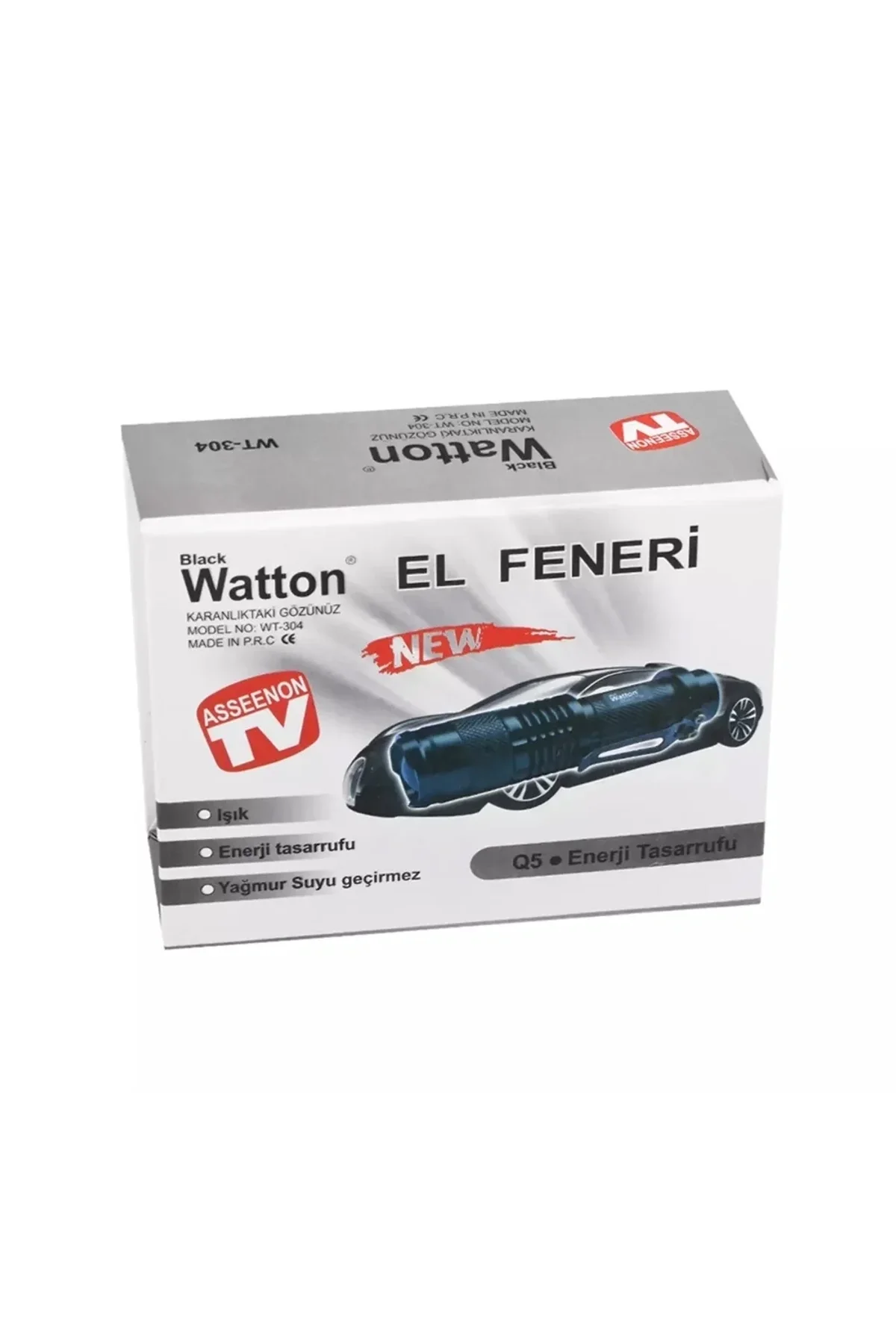 Mini Güçlü Şarjlı Pilli El Feneri Wt-304 - Just Cheap Store Görsel 3