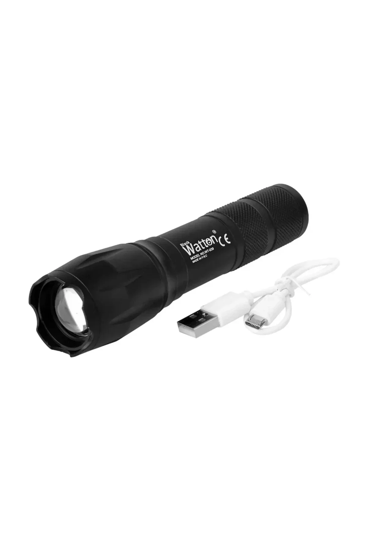 Powerbank Özellikli Uzun Menzilli El Feneri Wt-039 - Just Cheap Store Görsel 2