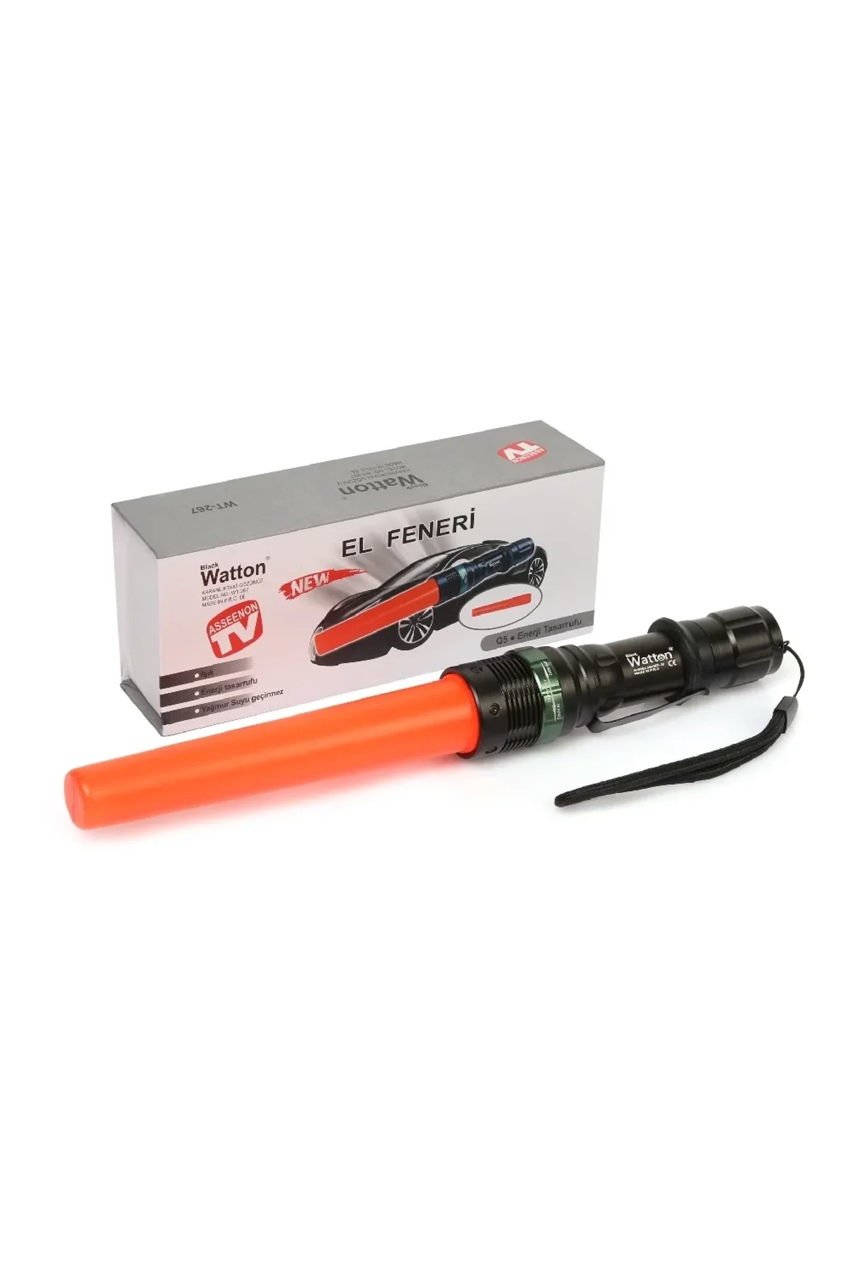Q5 Led Güçlü Pilli El Feneri Wt-267 - Just Cheap Store Görsel 2