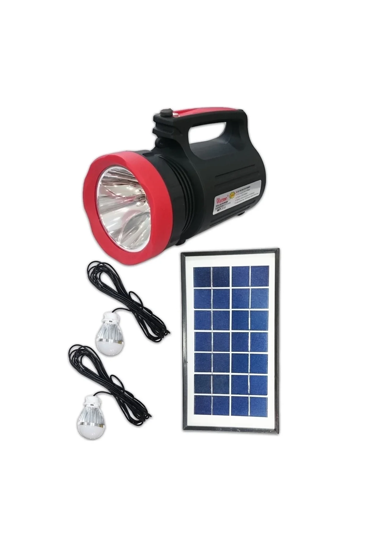 Solar Güneş Enerjili Fener Işıldak Led Ampül Wt-315